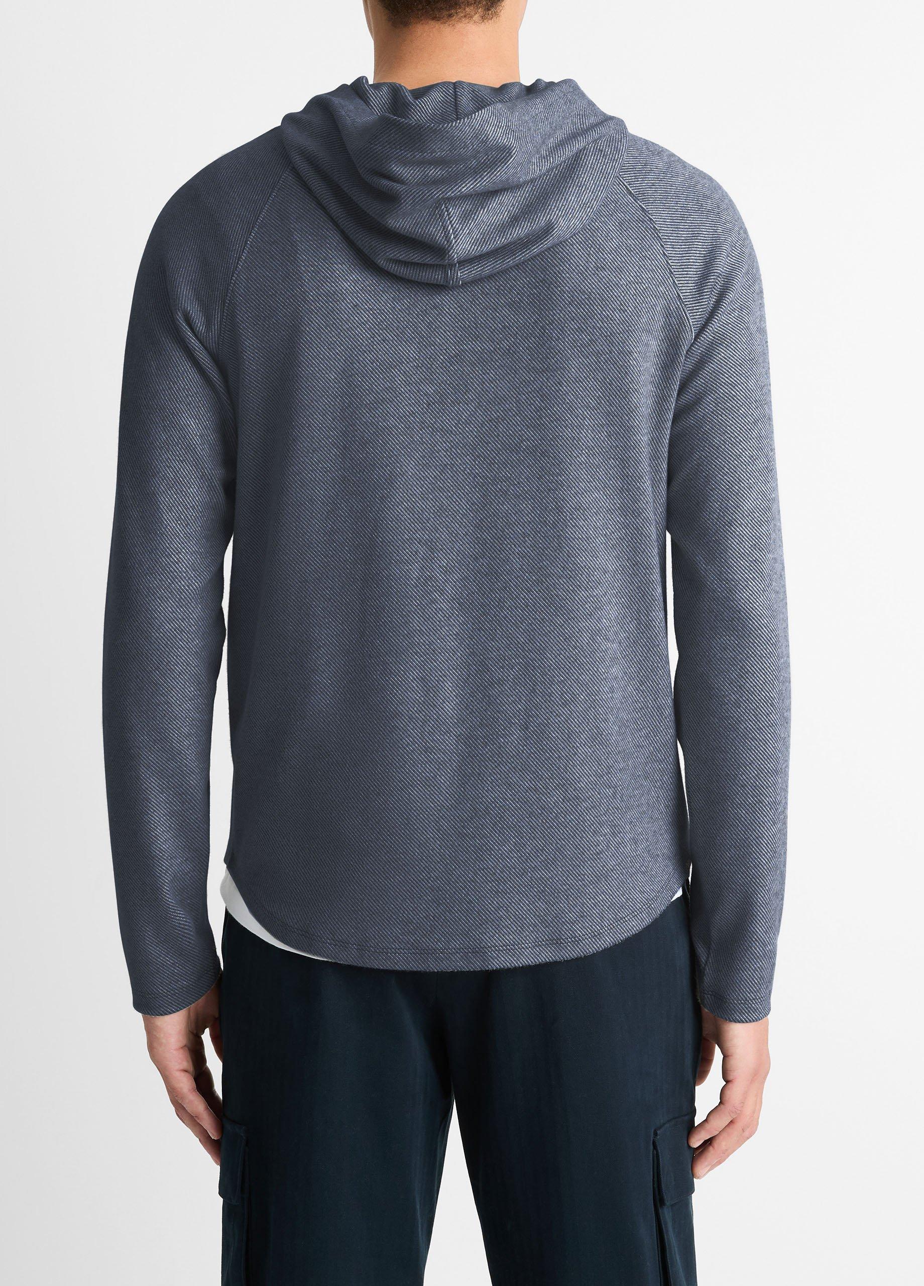 Broken Twill Pullover Hoodie in Sweatshirts & Hoodies | Vince Broken Twill Pullover Hoodie in Sweatshirts & Hoodies | Vince