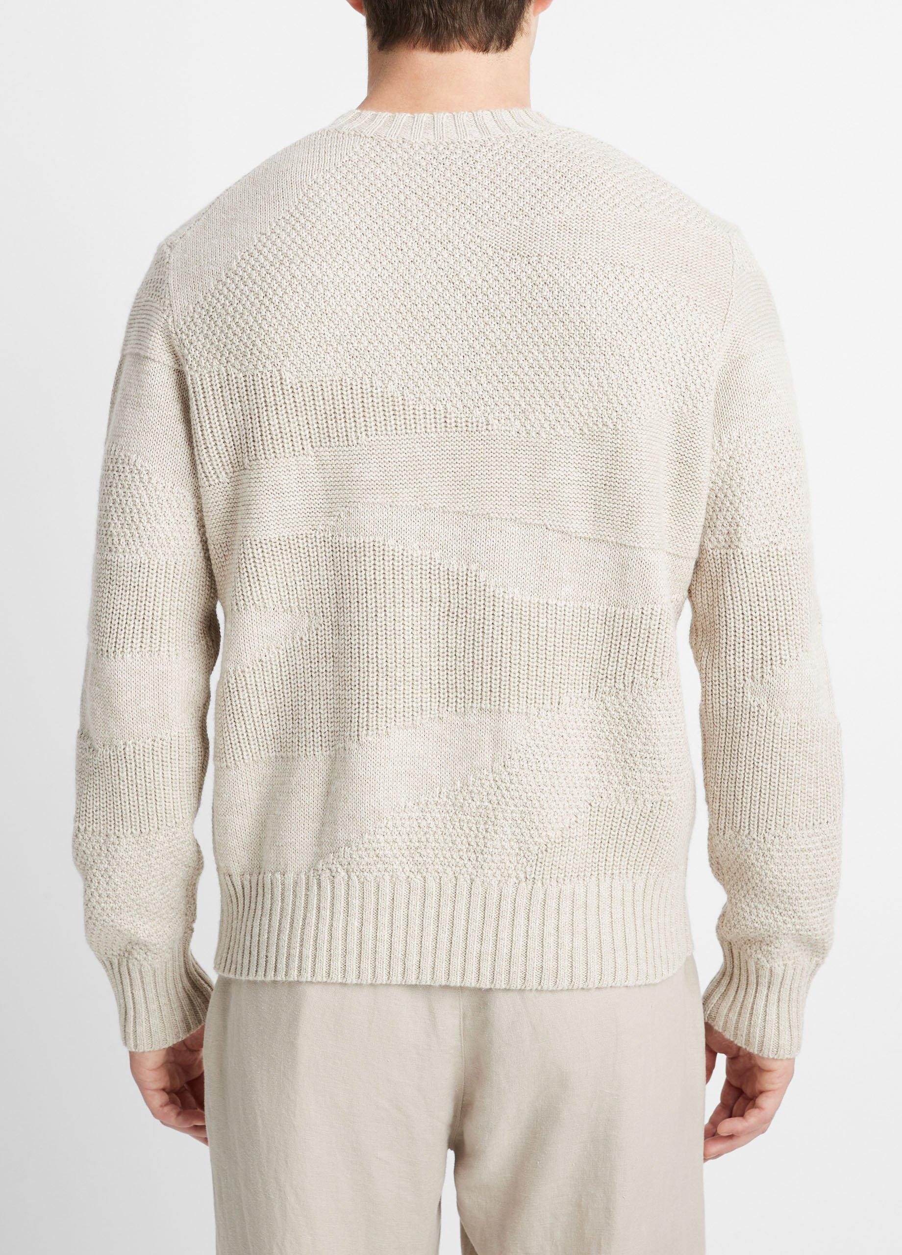 Desert Scape Crew Neck Sweater in Sweaters | Vince