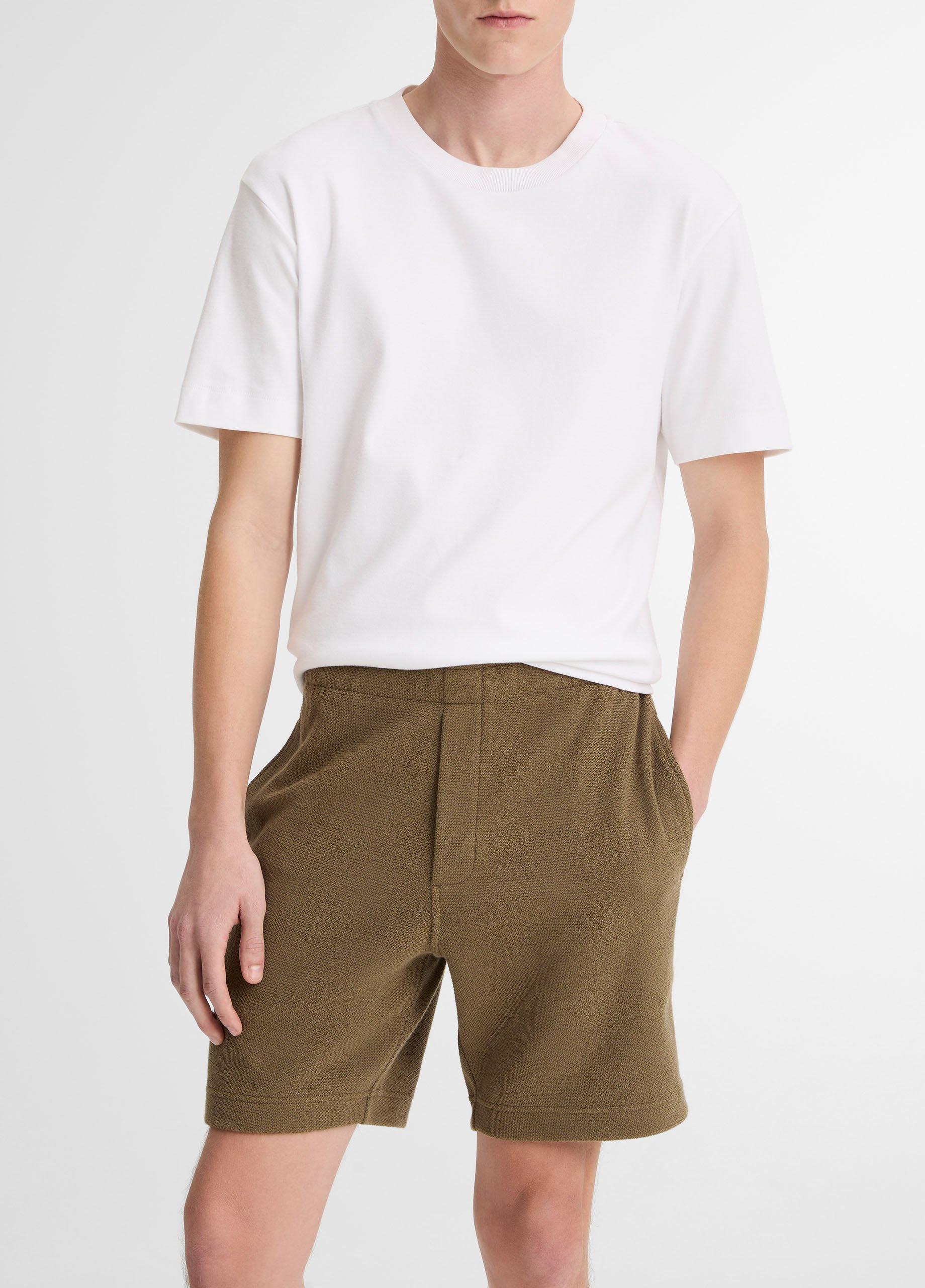 Cotton Boucl&eacute; Pull-On Short image number 1