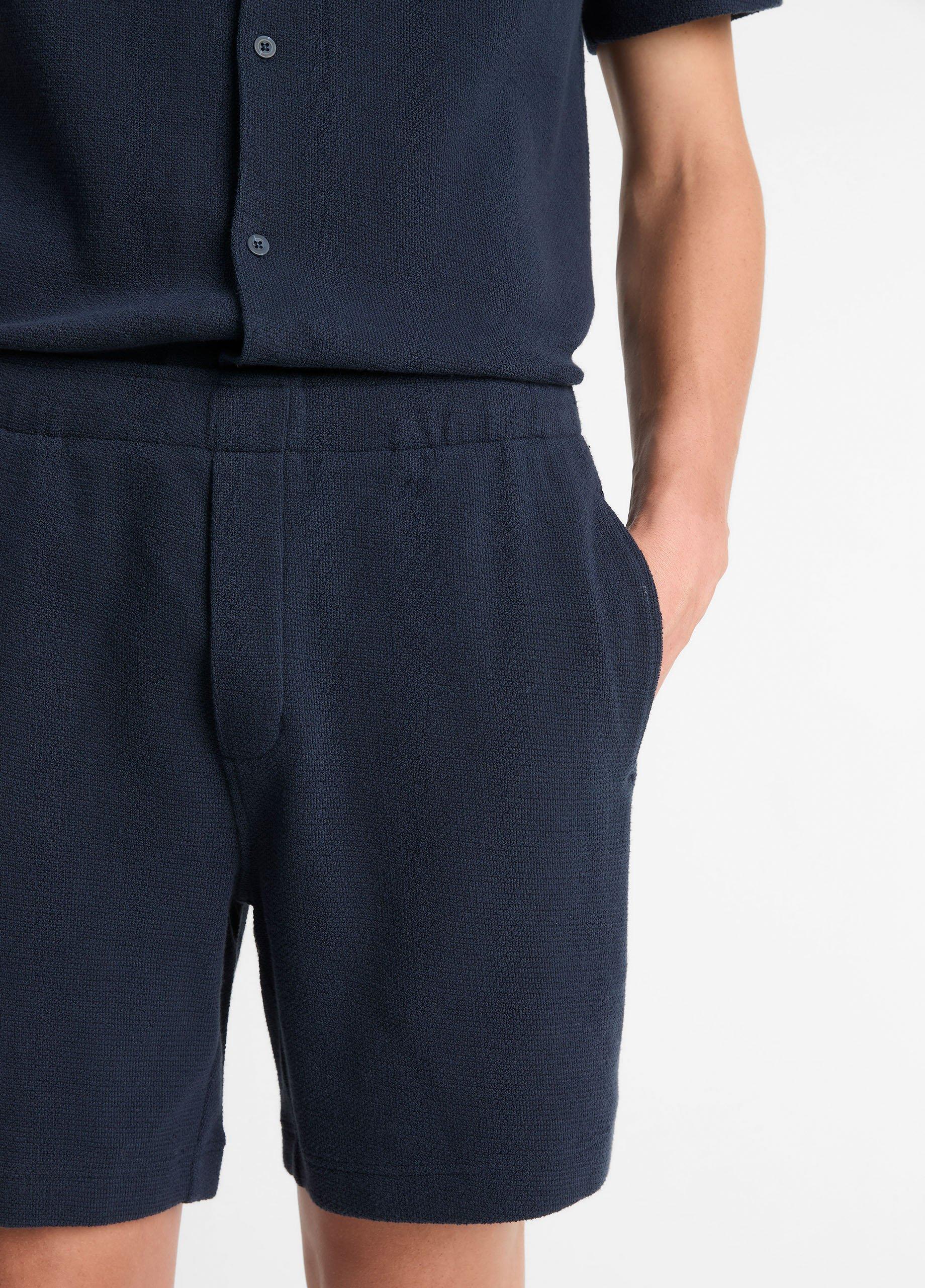 Cotton Boucl&eacute; Pull-On Short image number 3