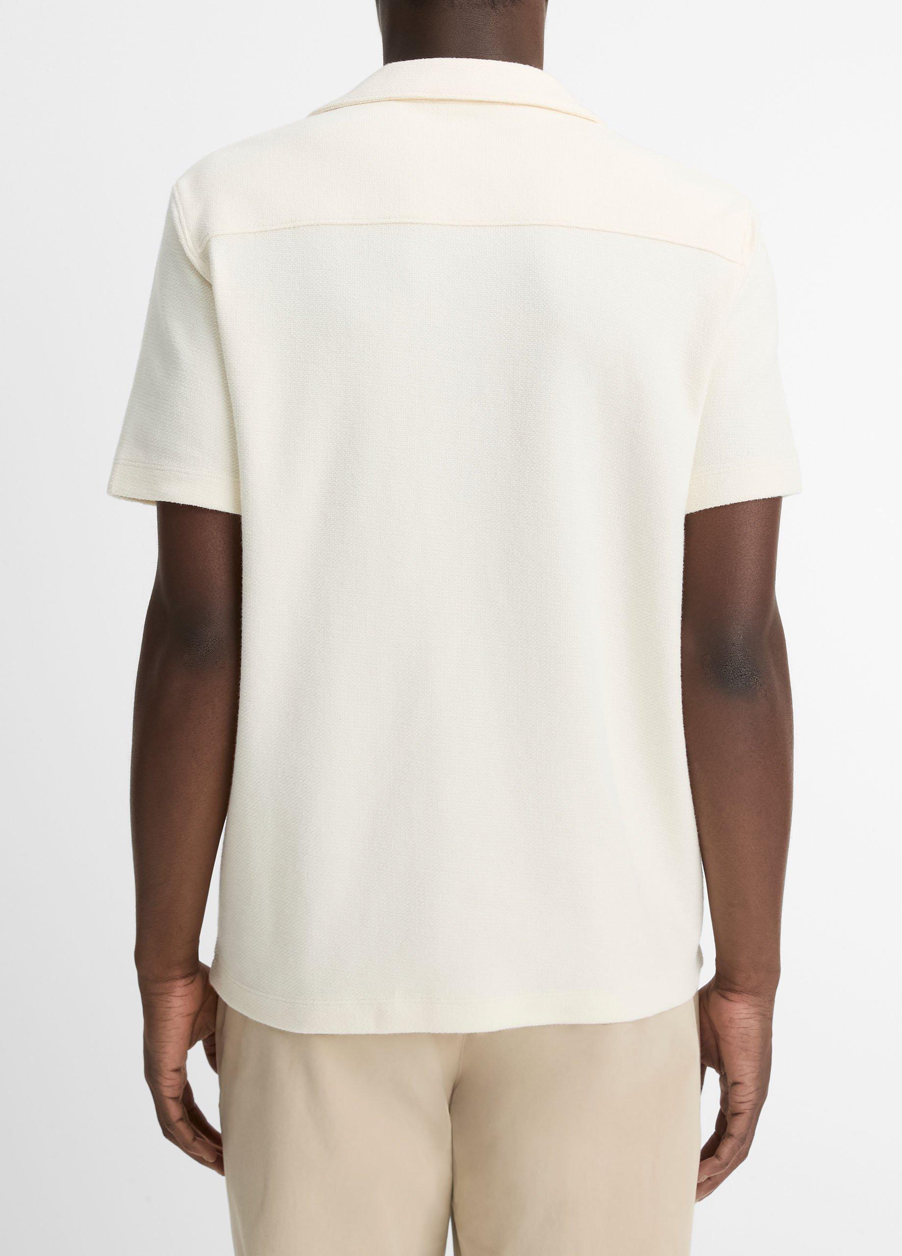 Cotton Boucl&eacute; Cabana Shirt image number 2