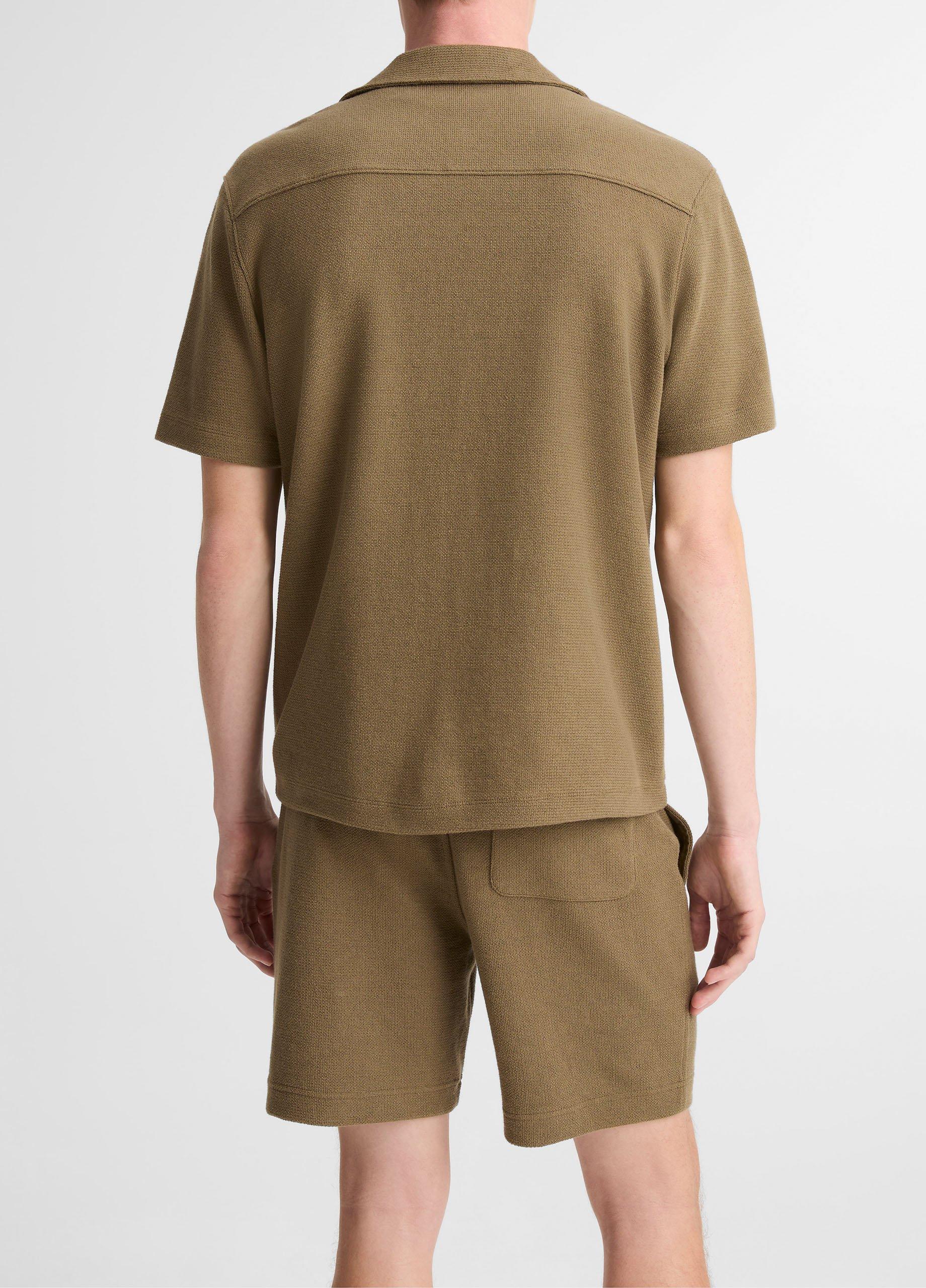 Cotton Boucl&eacute; Cabana Shirt image number 2