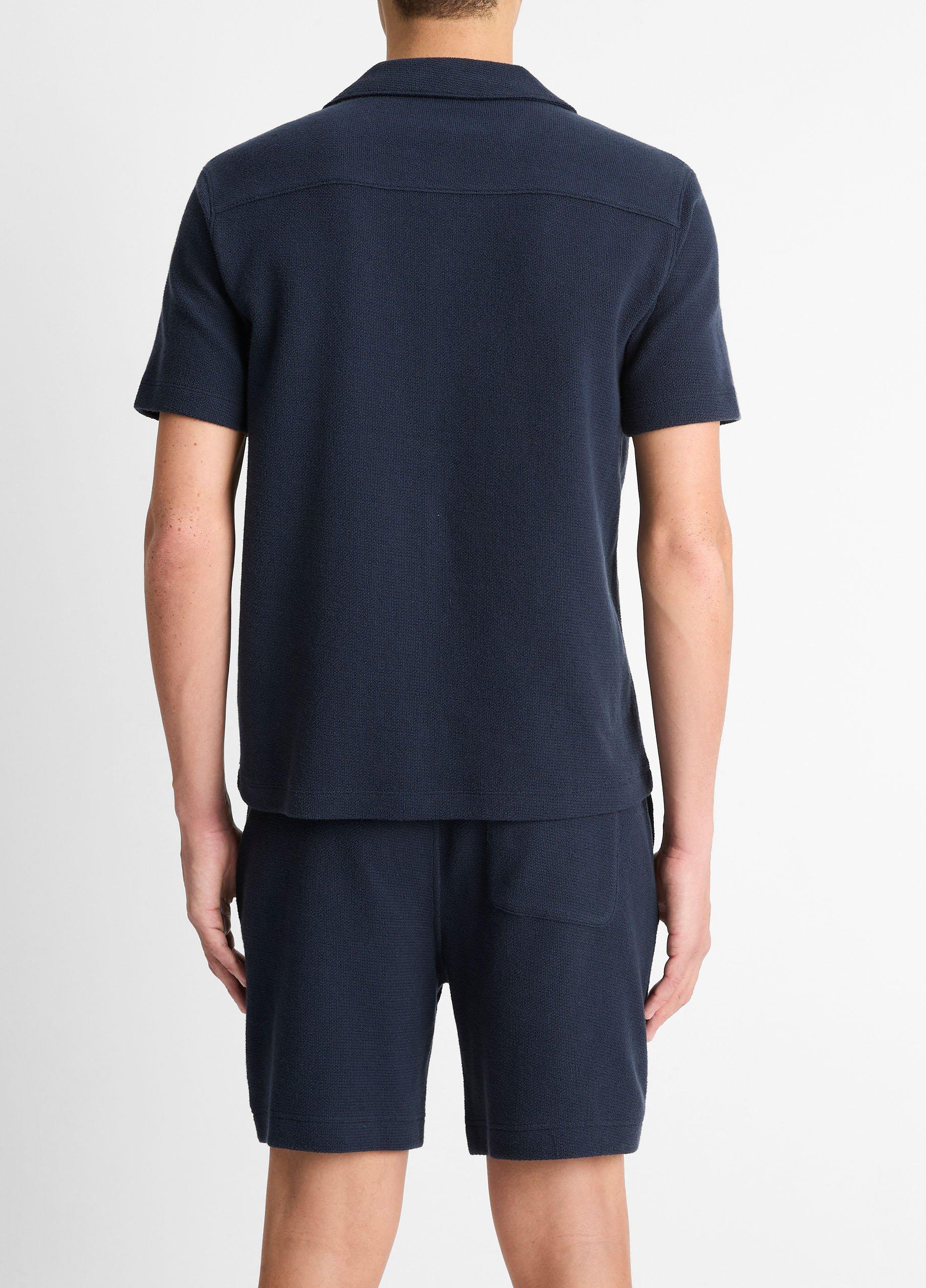 Cotton Boucl&eacute; Cabana Shirt image number 2