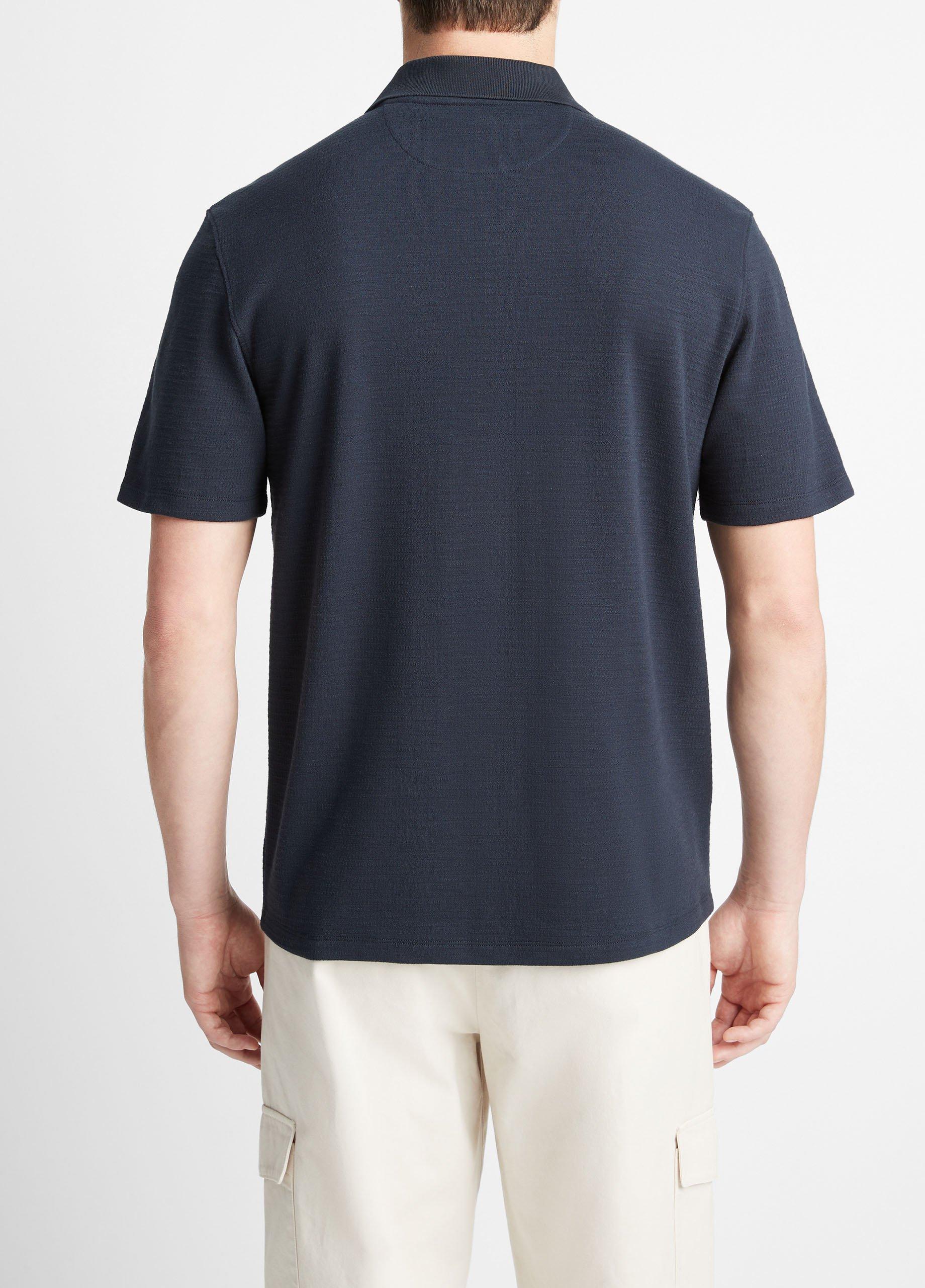 Linen mandarin collar shirt, ecru | Weekend Max Mara