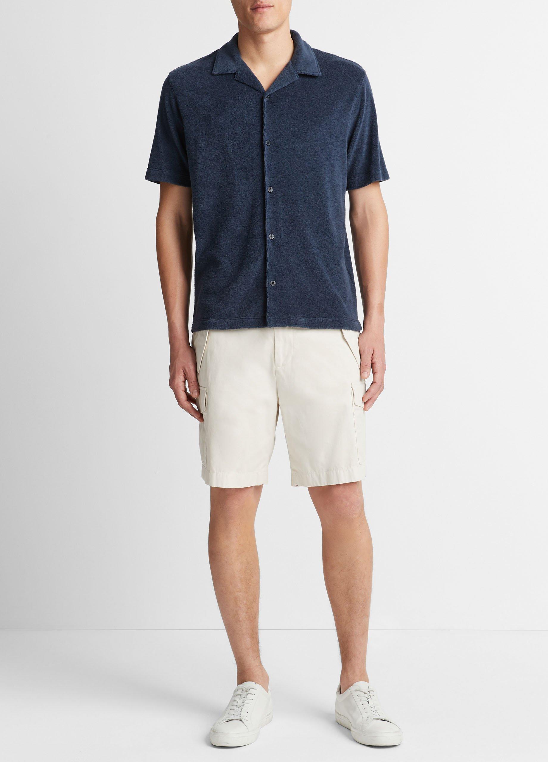 Pima Cotton Terry Cabana Shirt image number 0