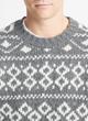 Fair Isle Wool-Blend Crew Neck Sweater image number 1