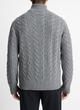 Cable-Knit Wool Quarter-Zip Sweater image number 3