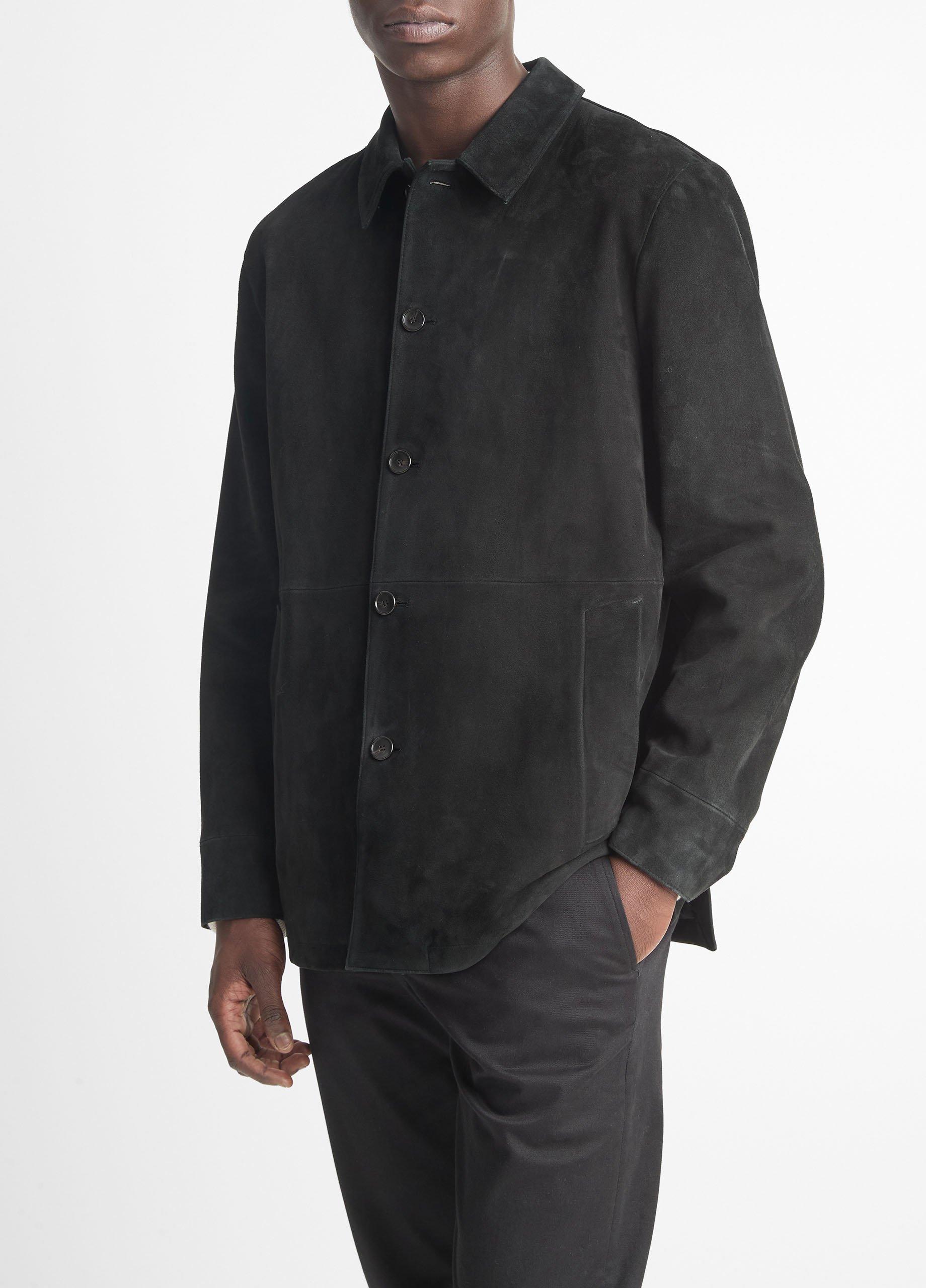 Suede Car Coat image number 2