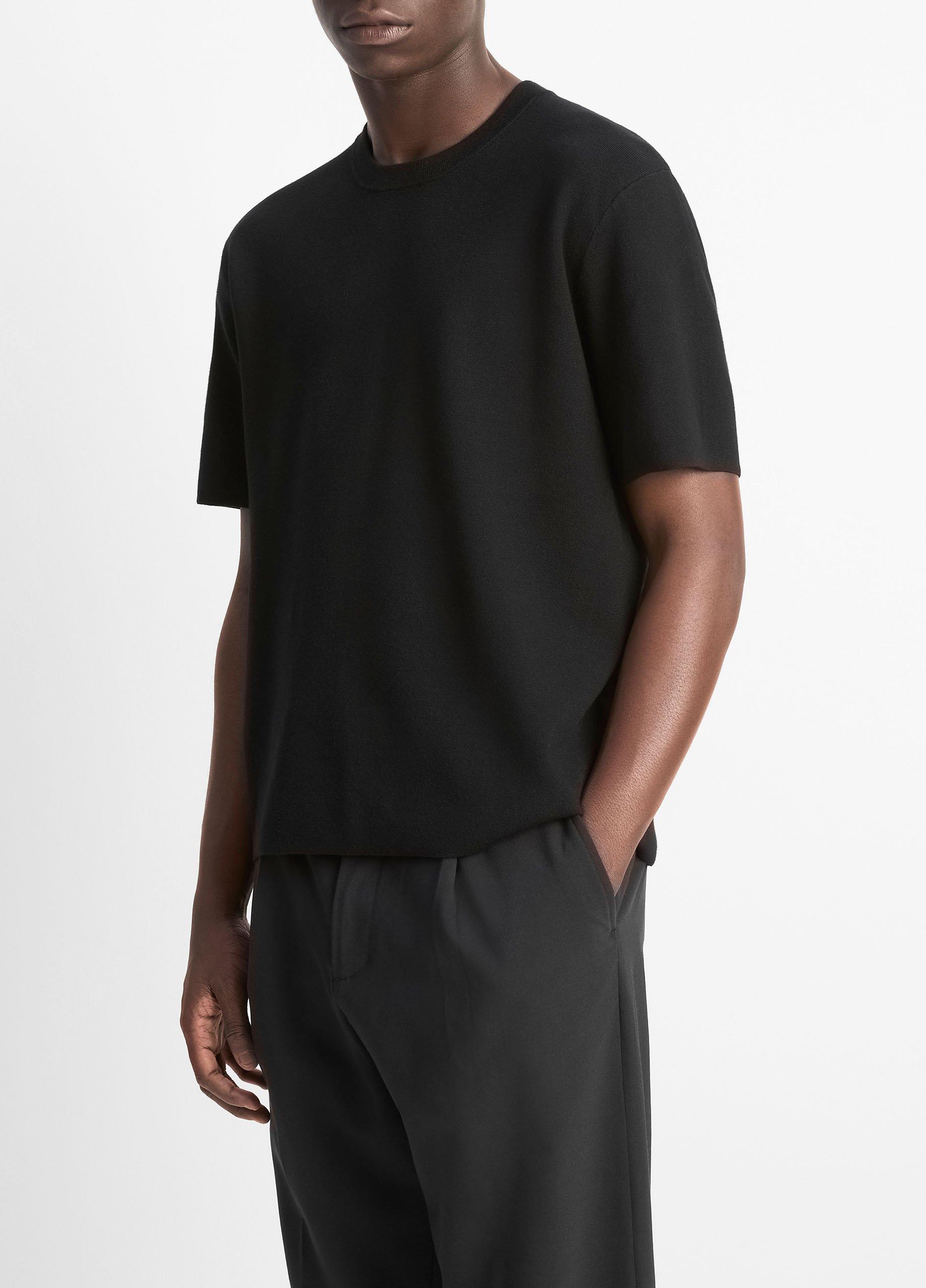 Milano Short-Sleeve Crew Neck Sweater image number 1