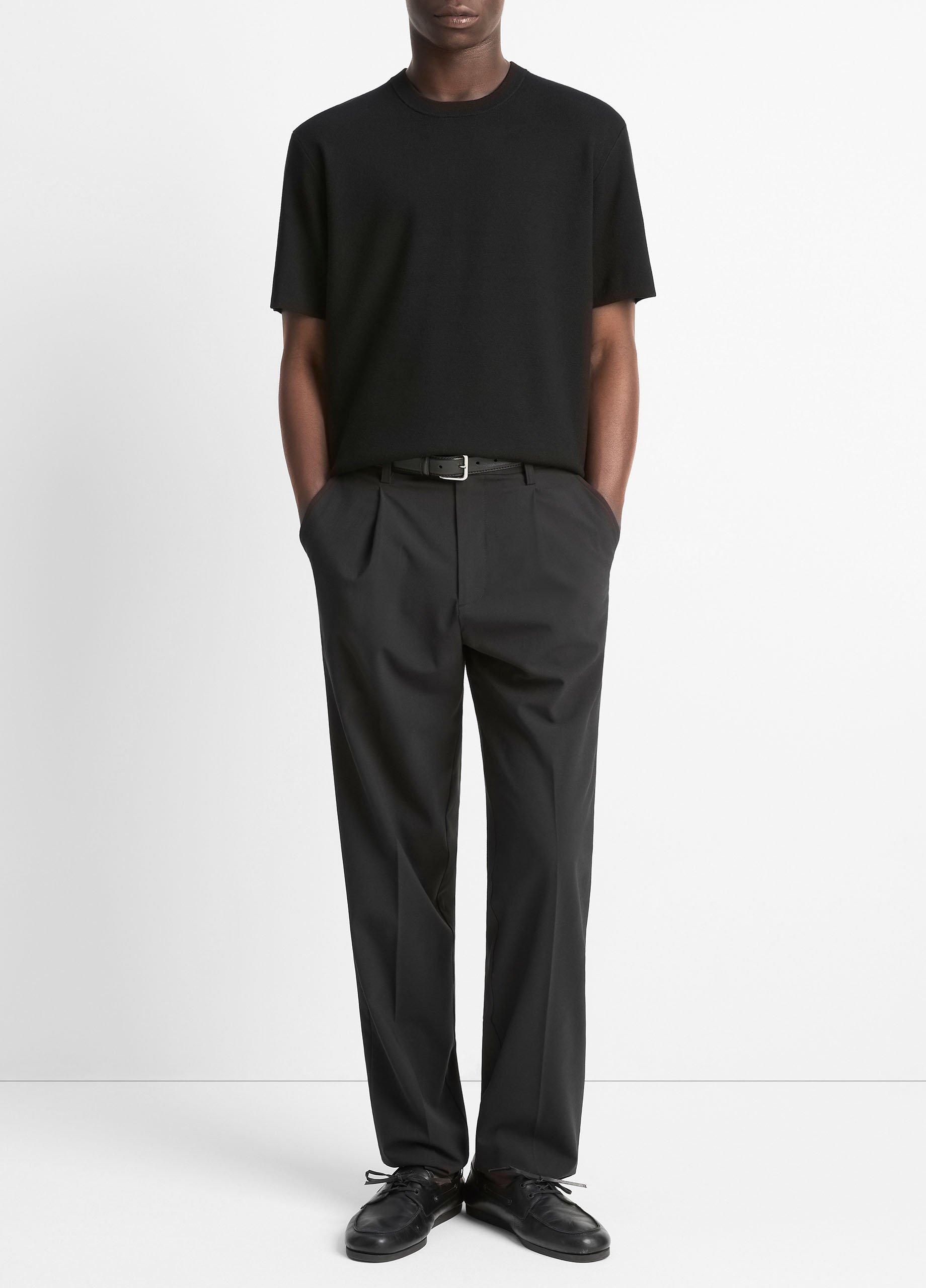 Milano Short-Sleeve Crew Neck Sweater image number 3