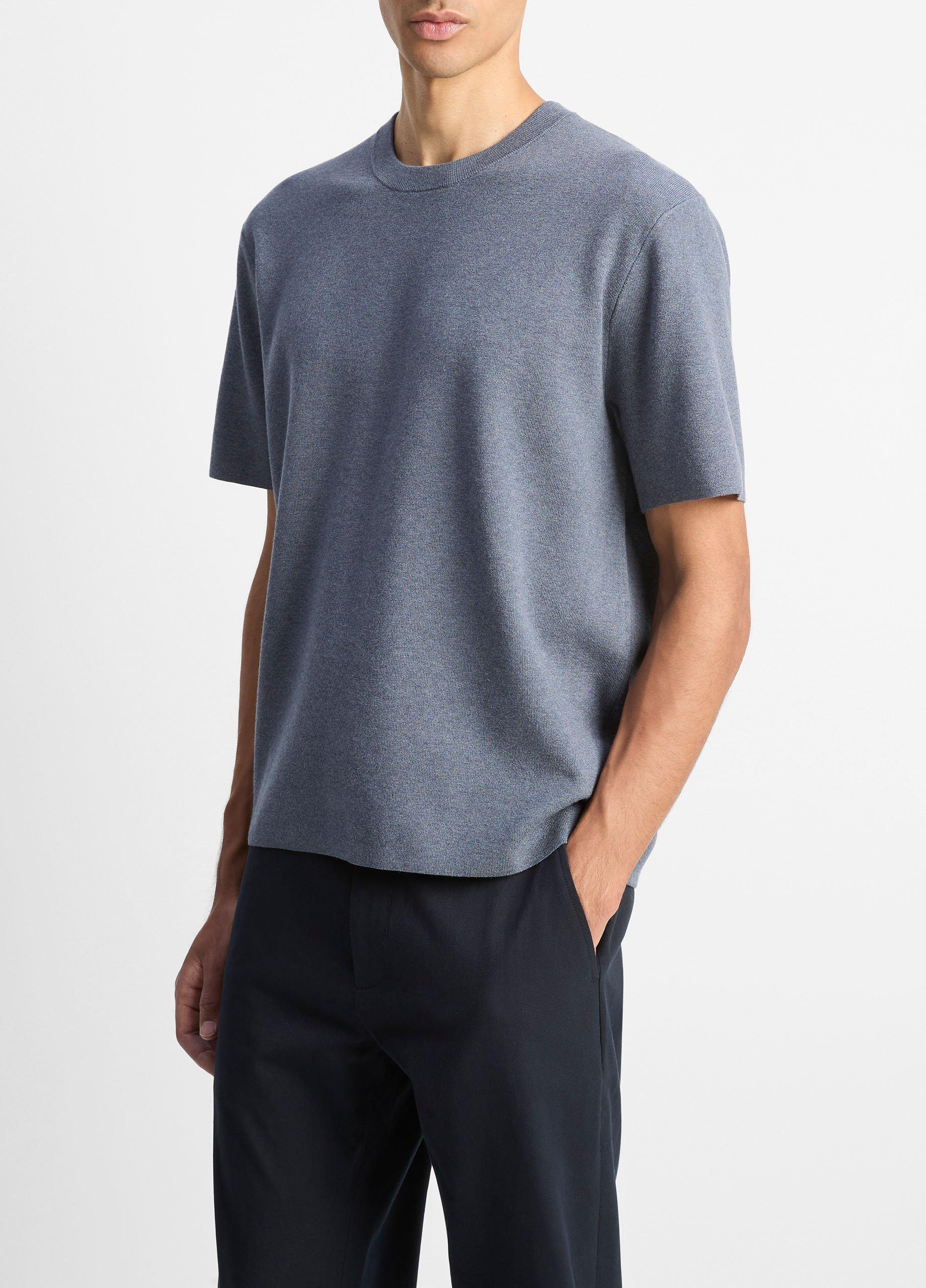 Milano Short-Sleeve Crew Neck Sweater image number 1