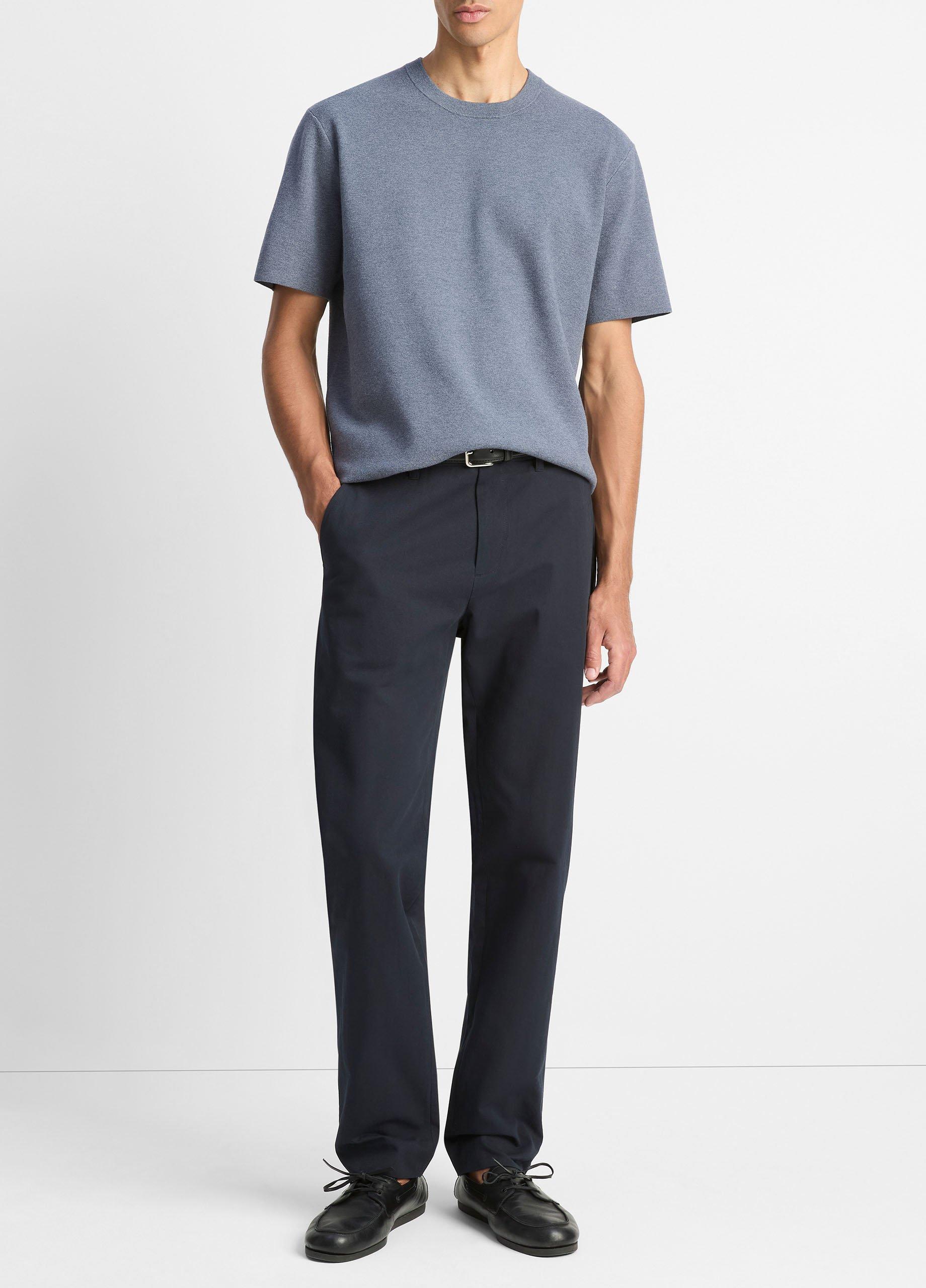 Milano Short-Sleeve Crew Neck Sweater image number 3