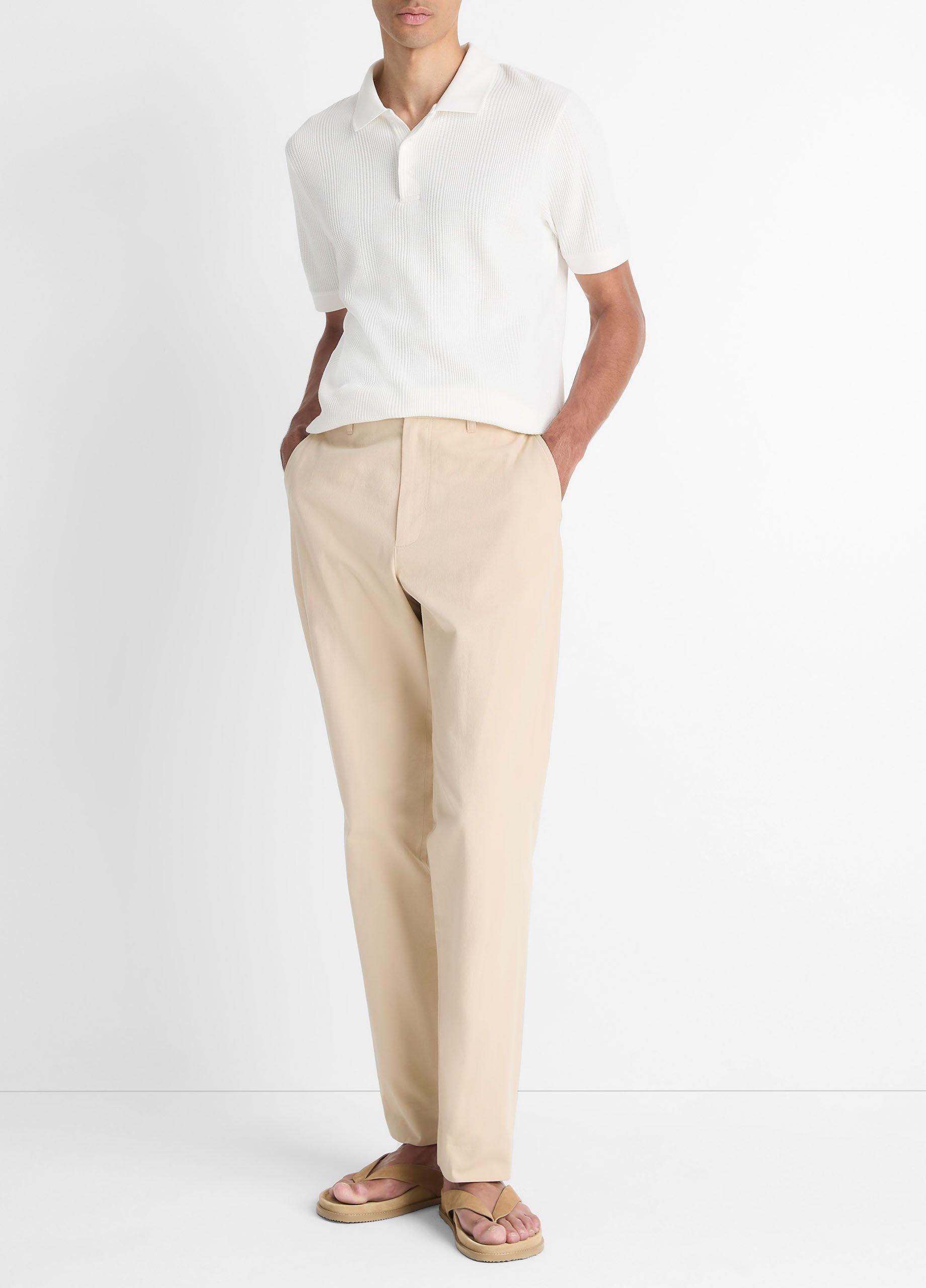 Variegated Pima Cotton Polo Shirt image number 3