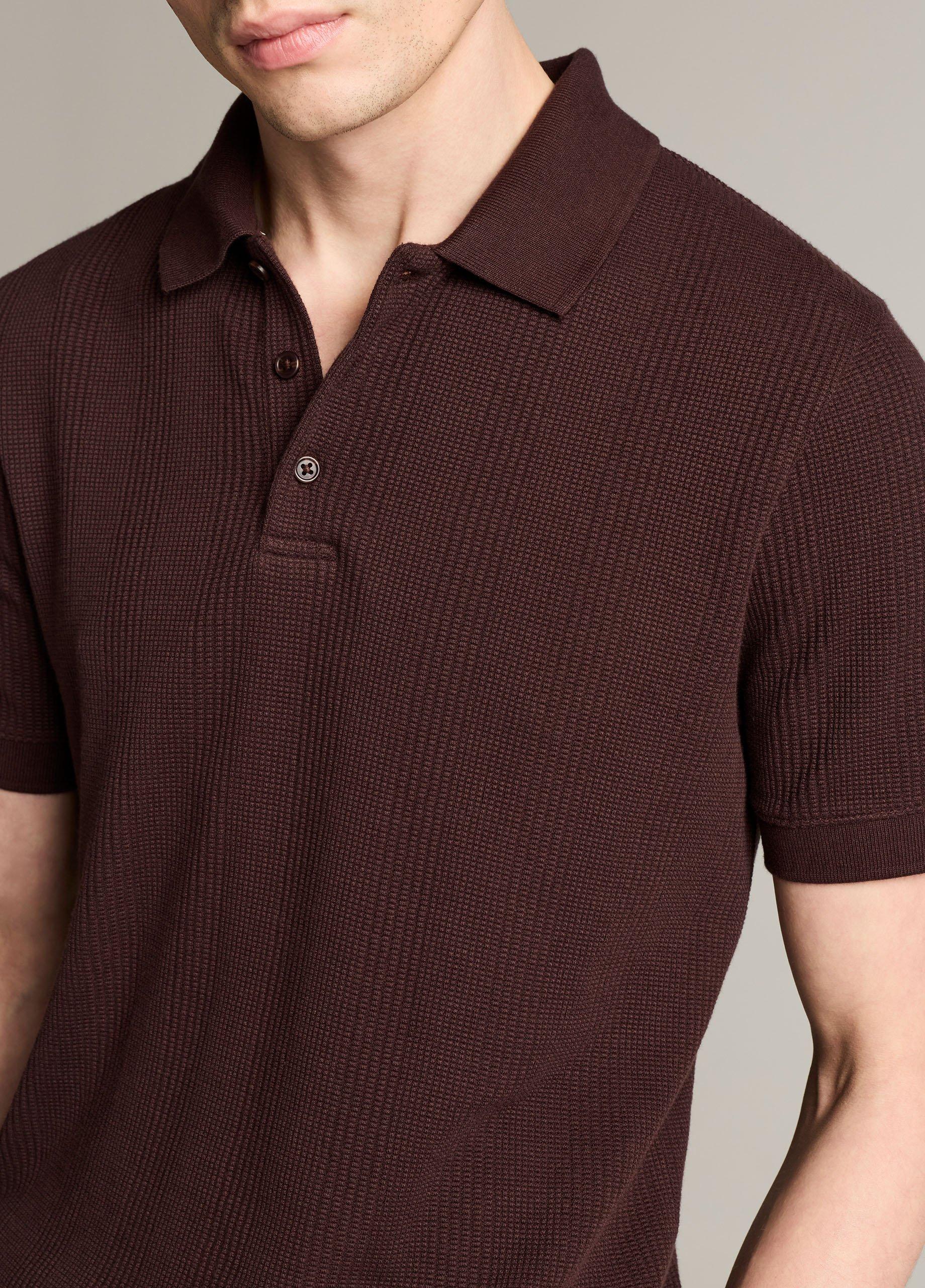 Variegated Pima Cotton Polo Shirt image number 1