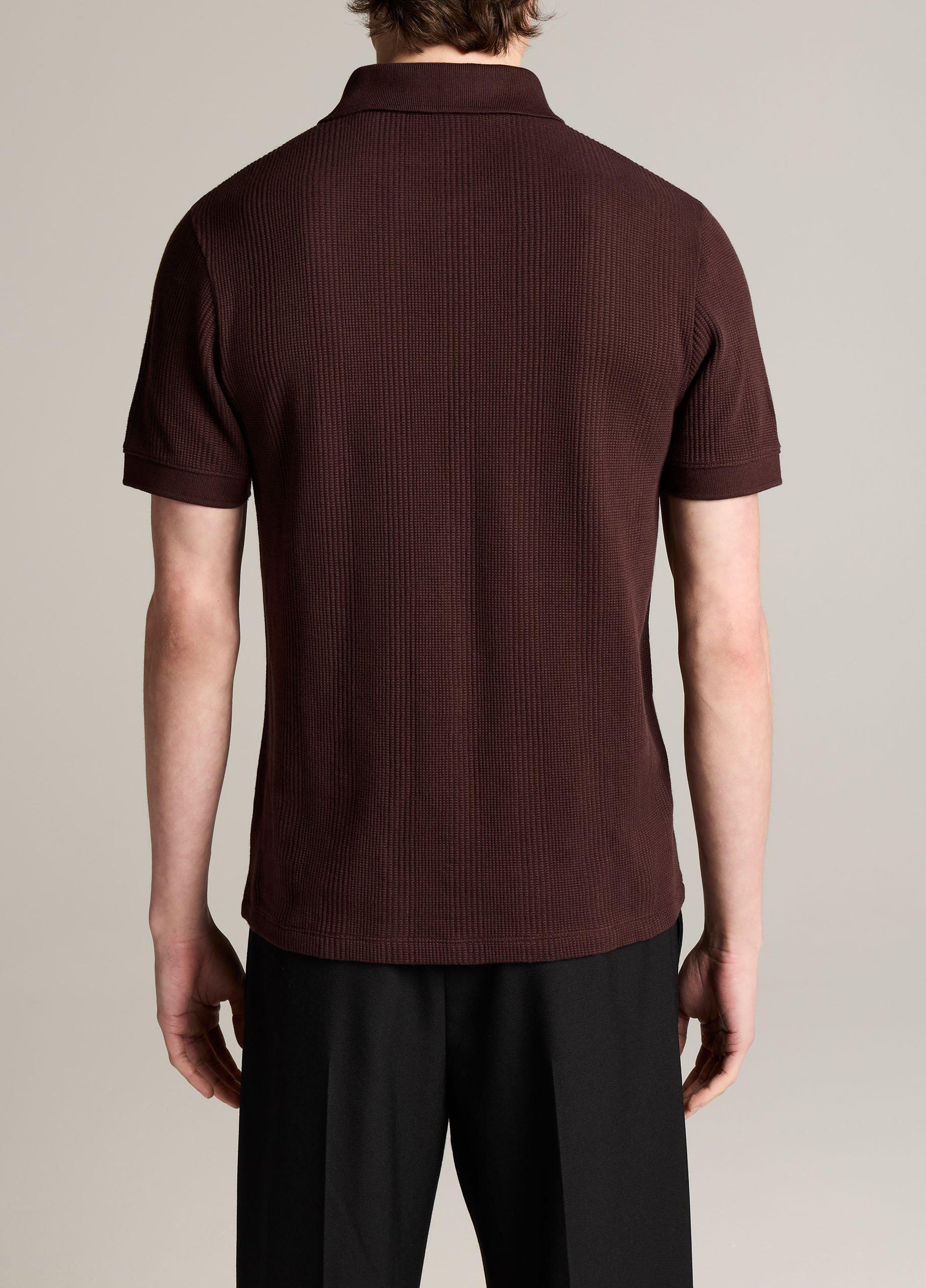 Variegated Pima Cotton Polo Shirt image number 2