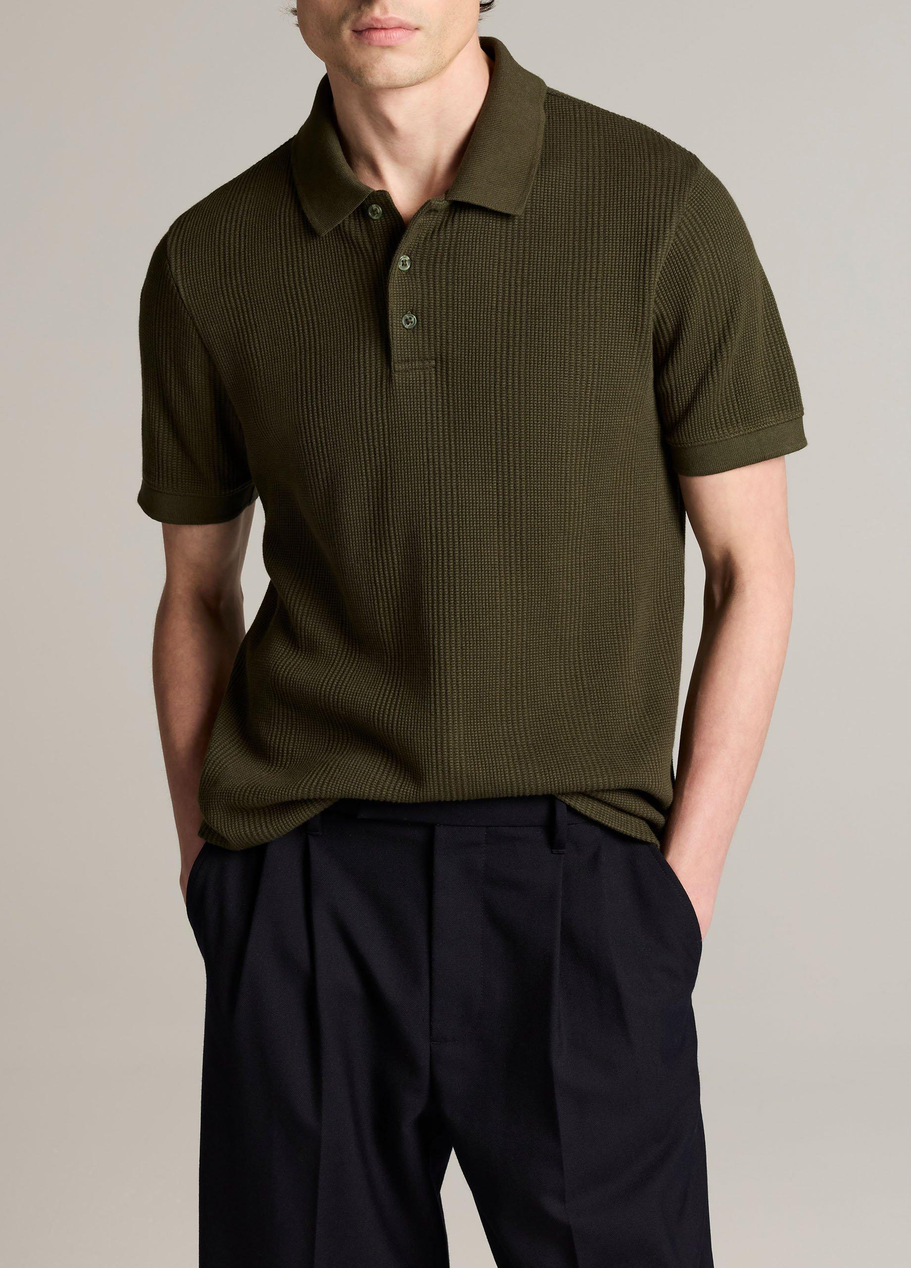 Variegated Pima Cotton Polo Shirt image number 0