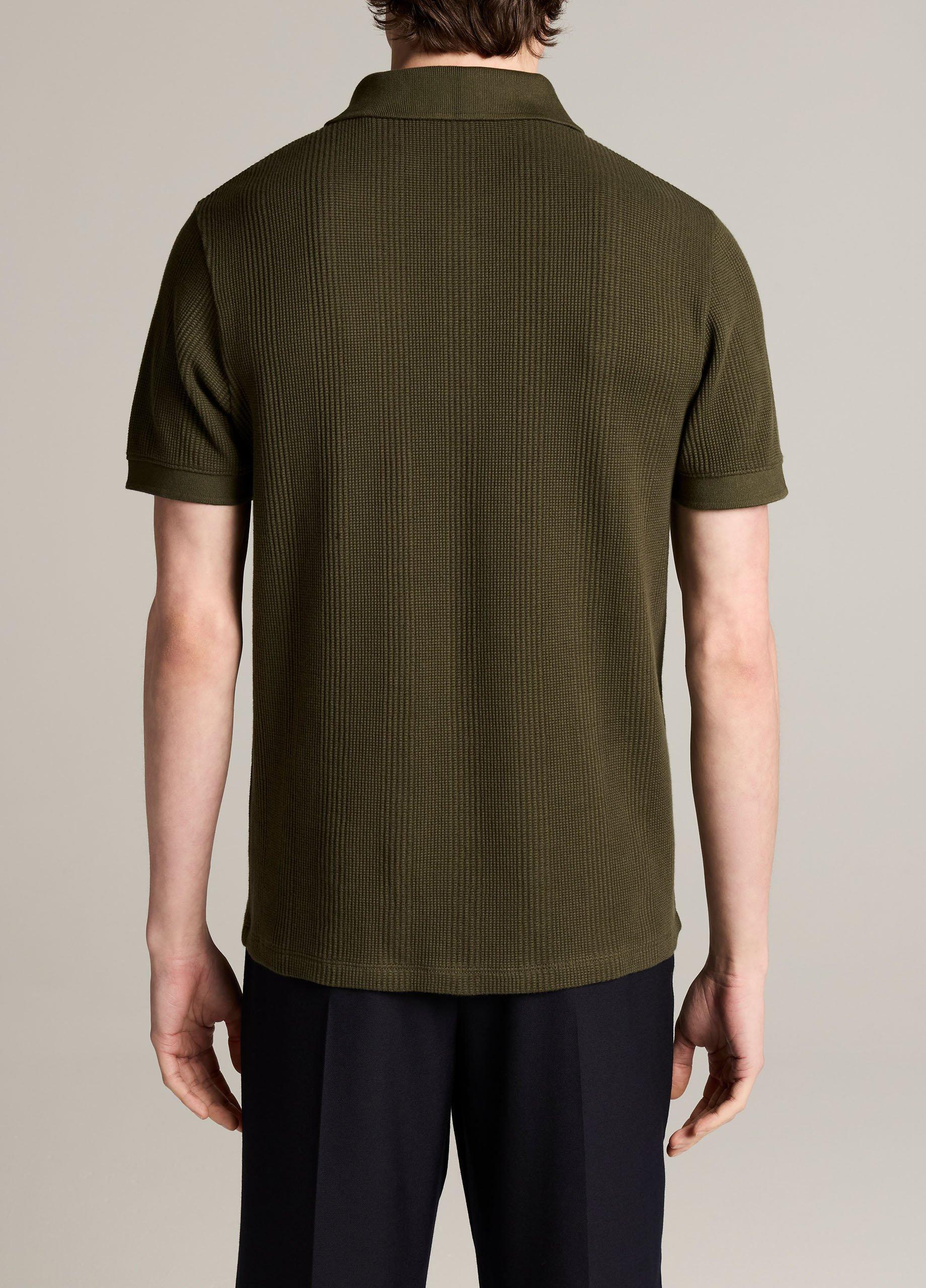 Variegated Pima Cotton Polo Shirt image number 2
