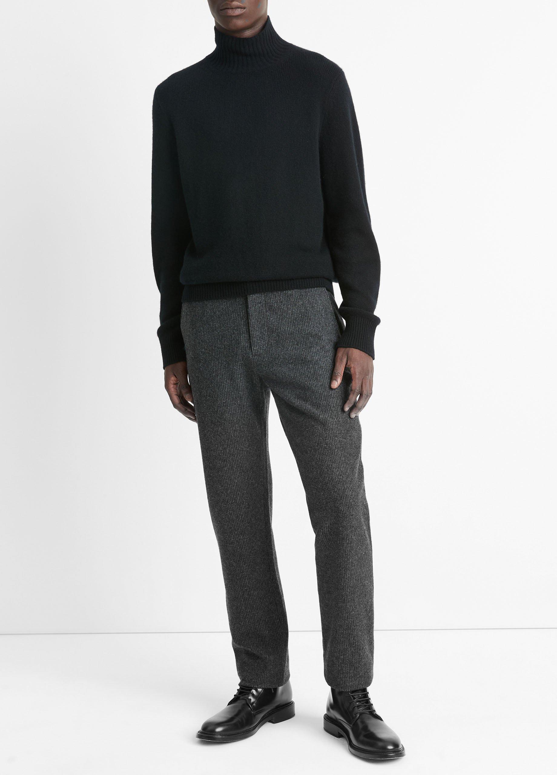 Pinstripe Italian Wool Trouser in Pants & Shorts | Vince