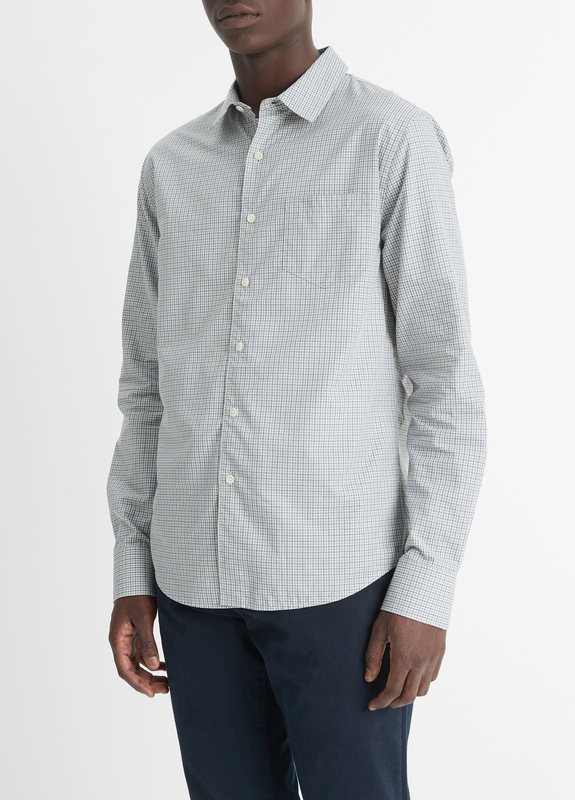 Whitney Plaid Cotton-Blend Long-Sleeve Shirt image number 2