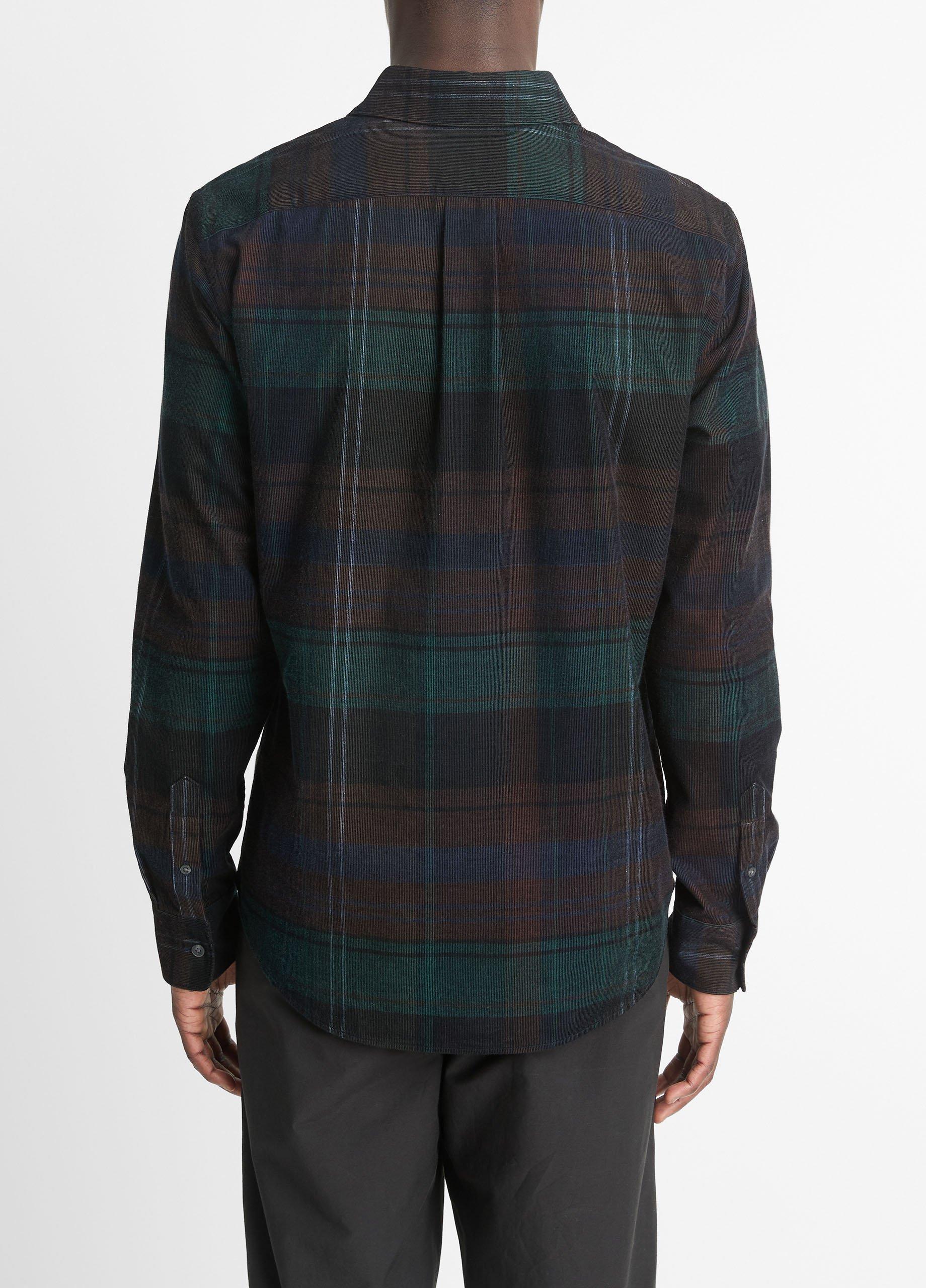 ぽよよんg　itofukuoka  shirt corduroytops Sierra-Plaid-Cotton-Corduroy-