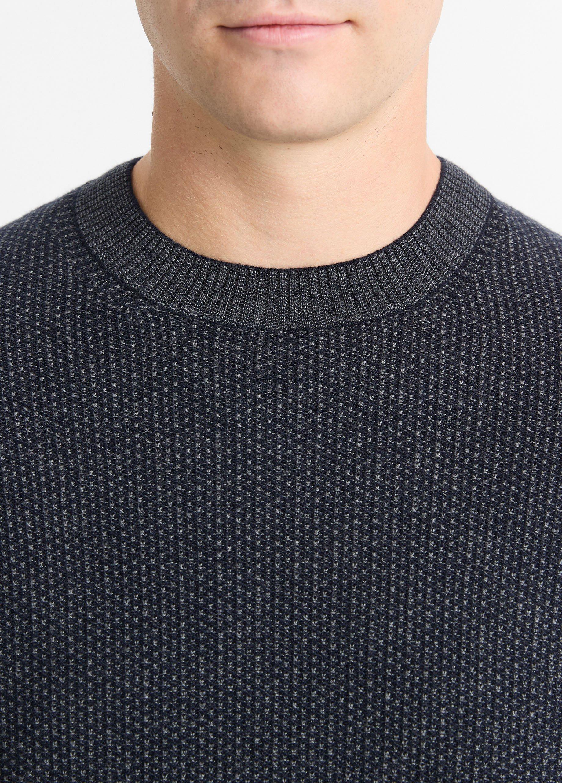 ニット・セーター Vince \"Geo-Jacquard\" sweater Geo-Jacquard Wool-Blend Crew Neck Sweater in Crew Neck | Vince