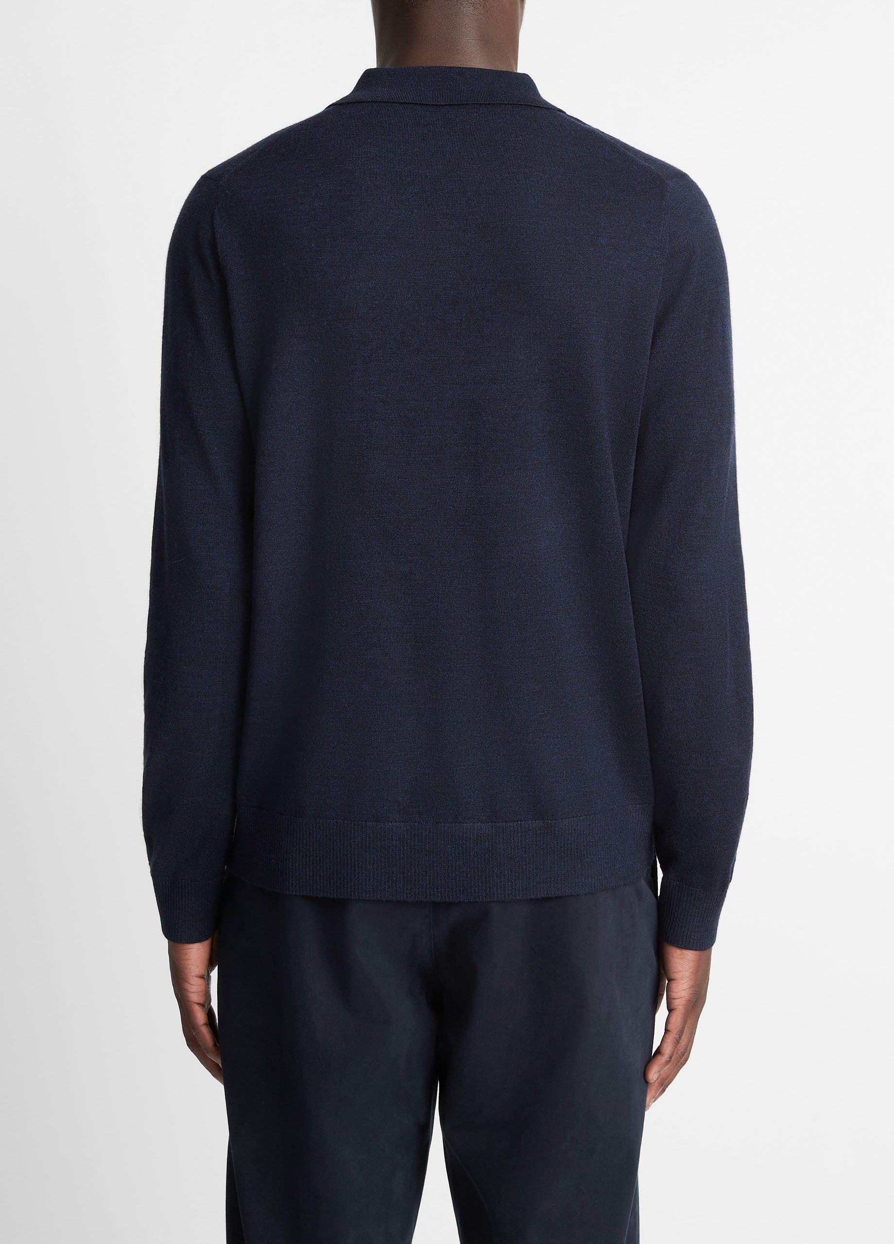 Extrafine Merino Wool Polo Sweater image number 1