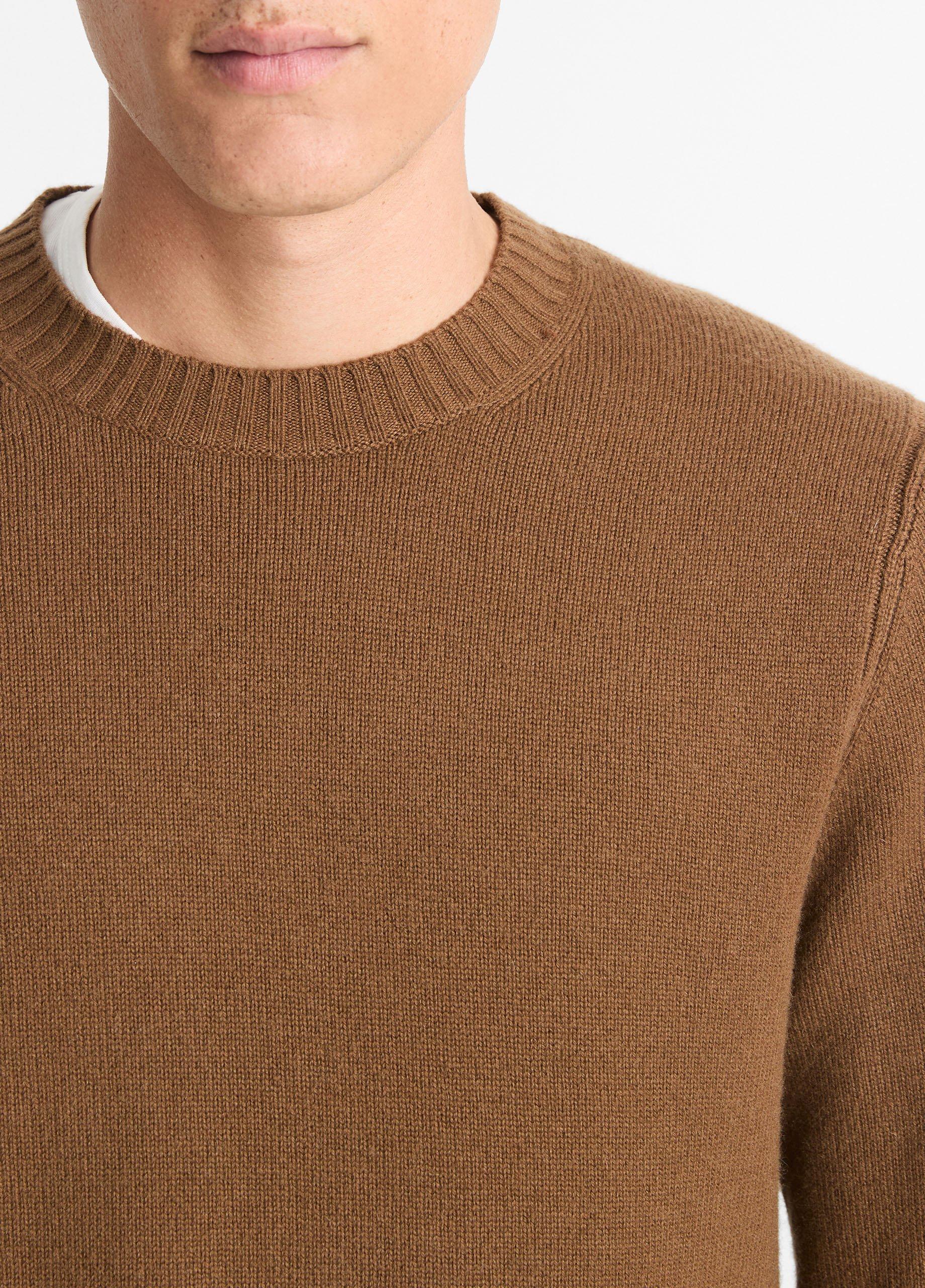 Classic Wool-Cashmere Crew Neck Sweater image number 1