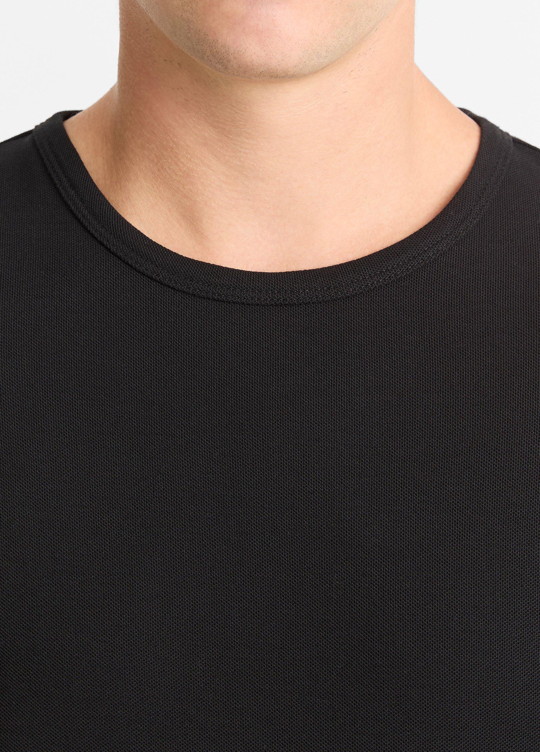 Pima Cotton Piqu&eacute; Long-Sleeve T-Shirt image number 1