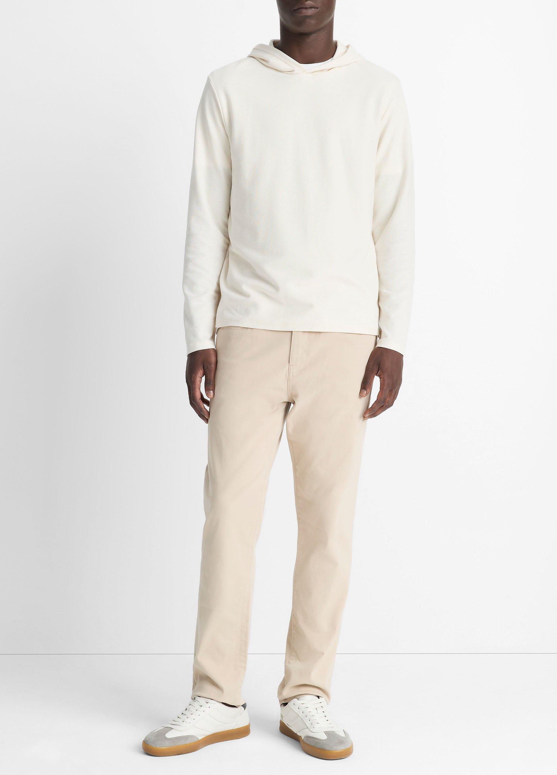 Pima Cotton Piqu&eacute; Hoodie image number 3