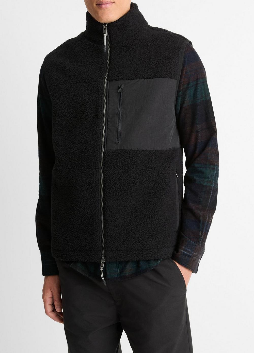 Teddy Fleece Vest in Jackets & Outerwear | Vince Teddy Fleece Vest in Jackets & Outerwear | Vince