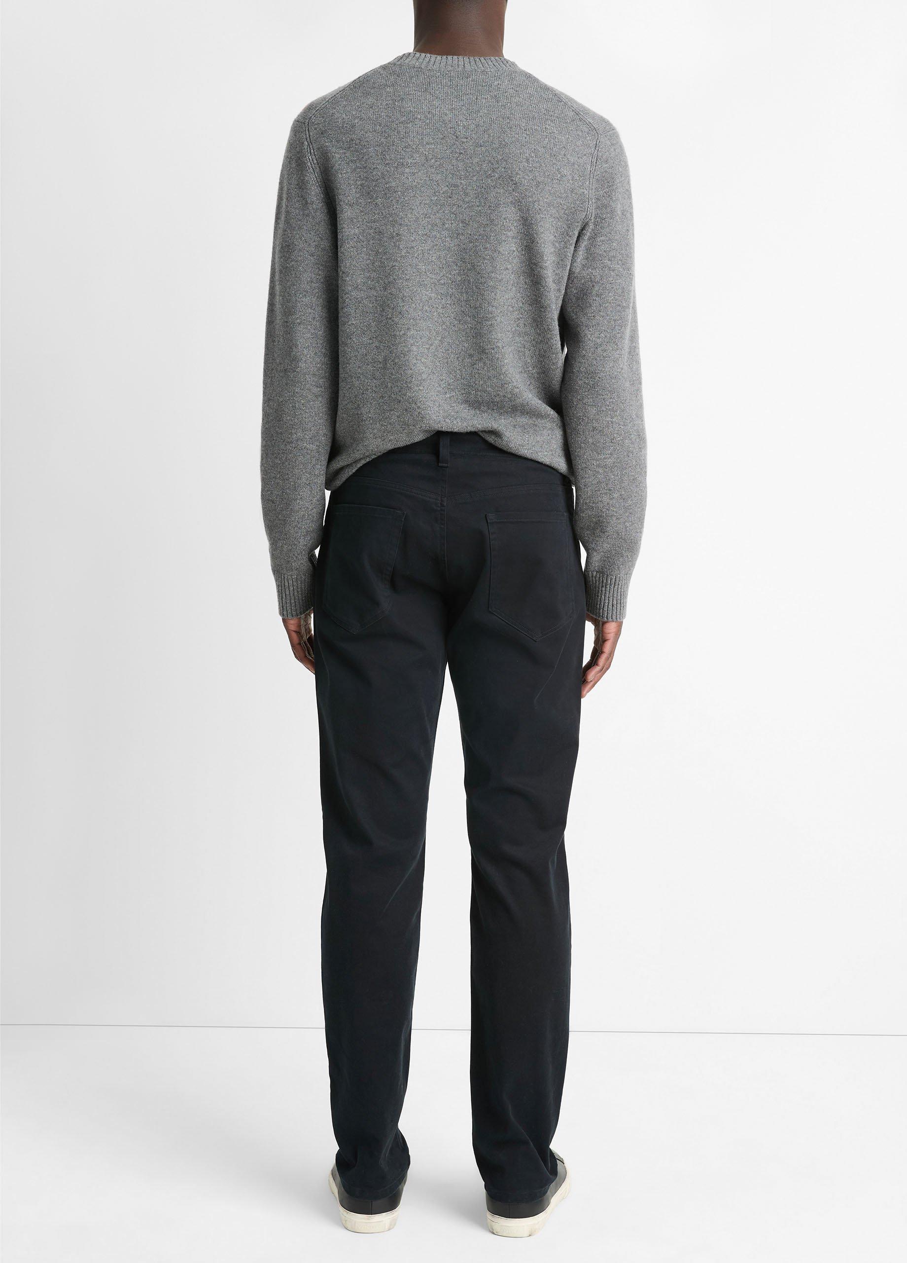 Dylan Slim 5-Pocket Peached Stretch-Cotton Pant image number 3