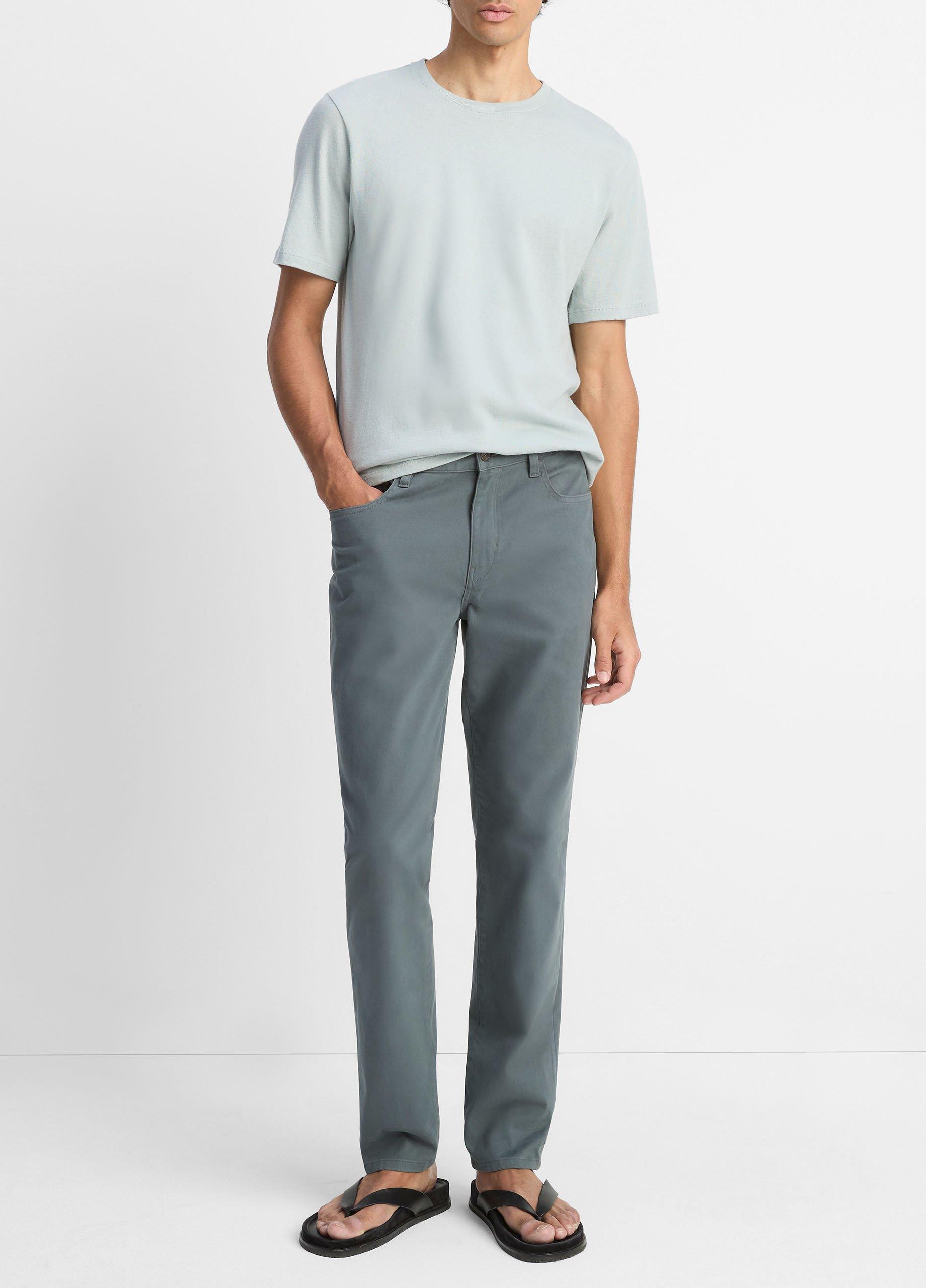 Dylan Slim 5-Pocket Peached Stretch-Cotton Pant image number 0