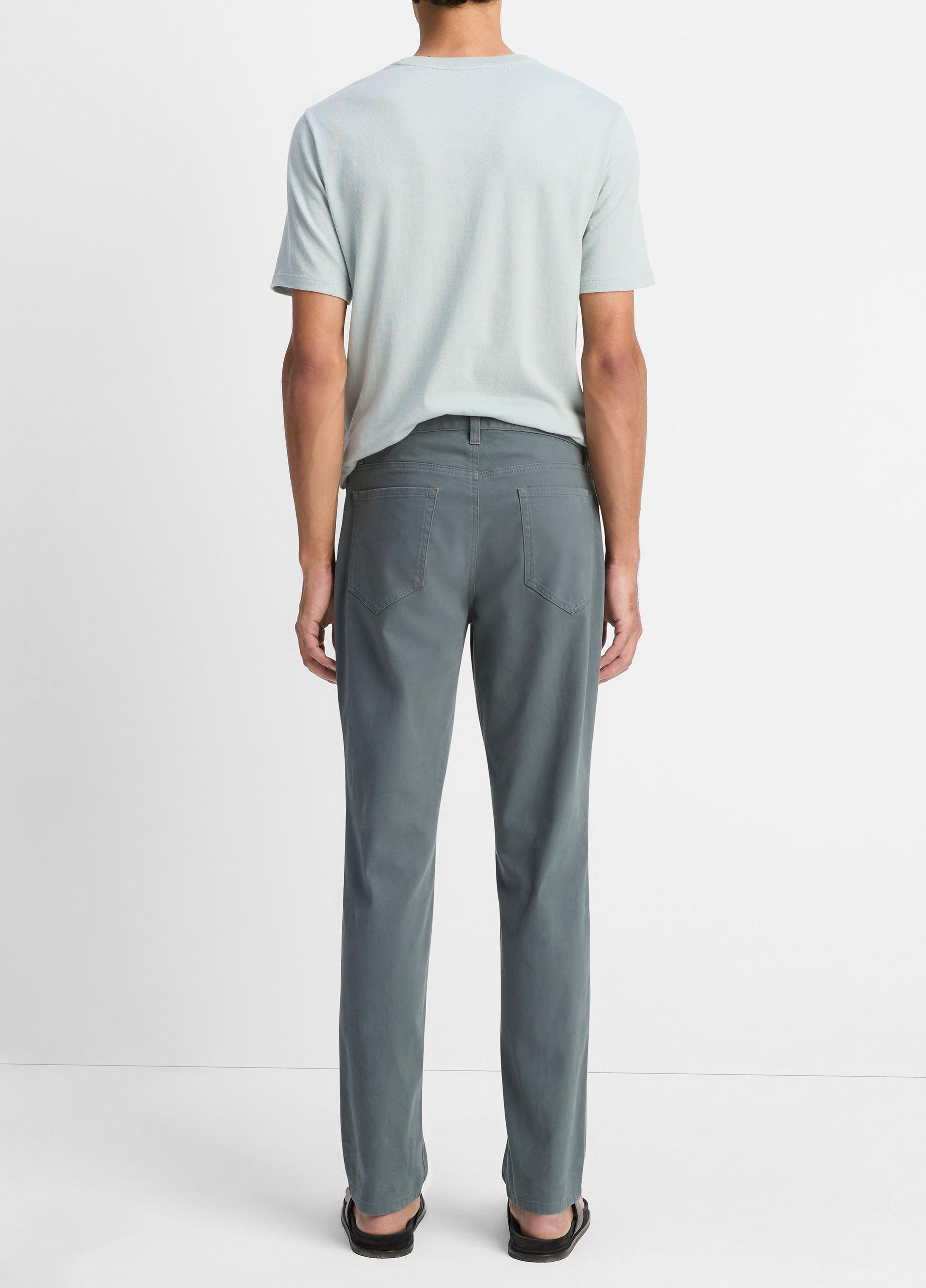 Dylan Slim 5-Pocket Peached Stretch-Cotton Pant image number 2
