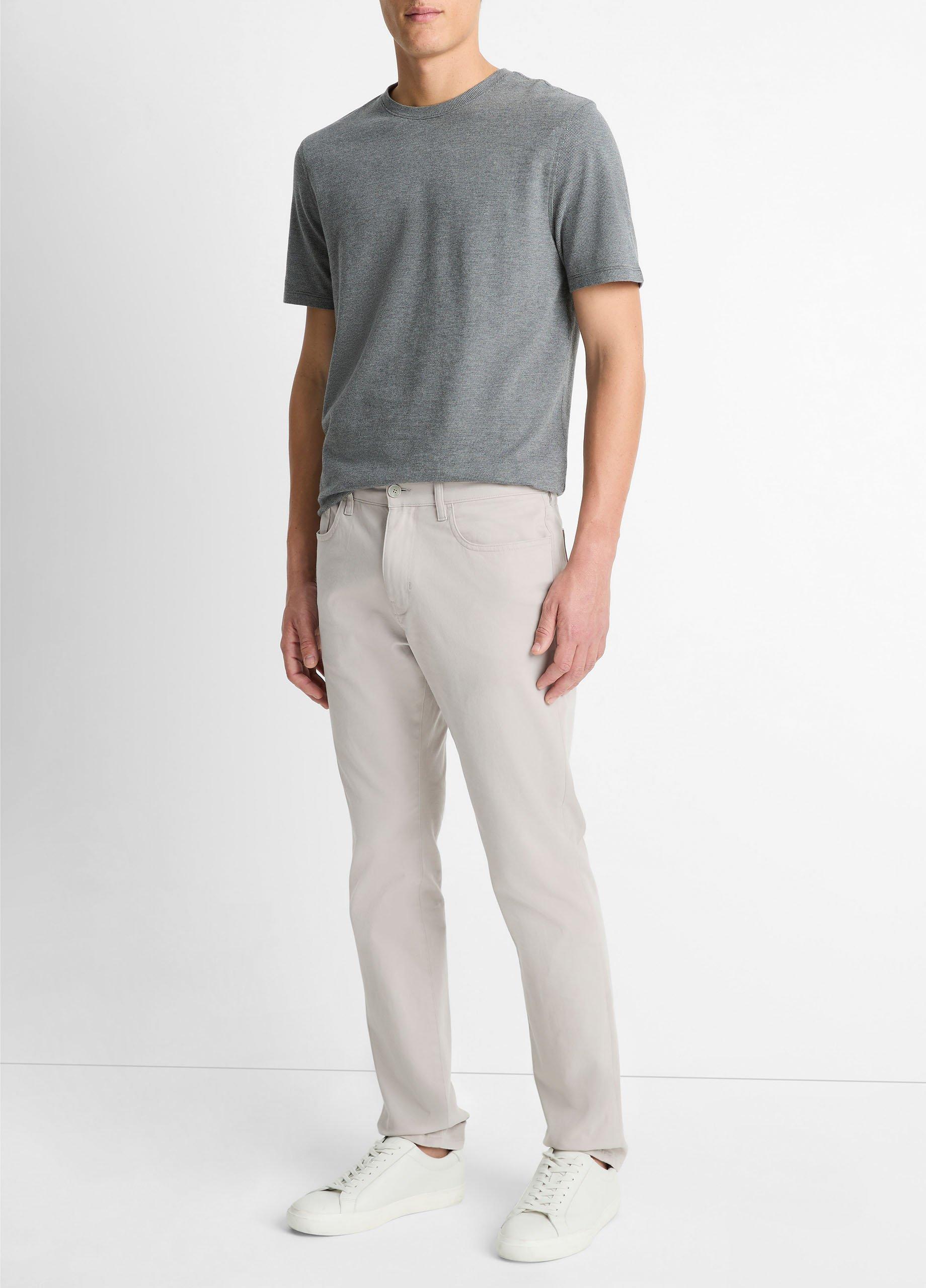 Dylan Slim 5-Pocket Peached Stretch-Cotton Pant image number 1