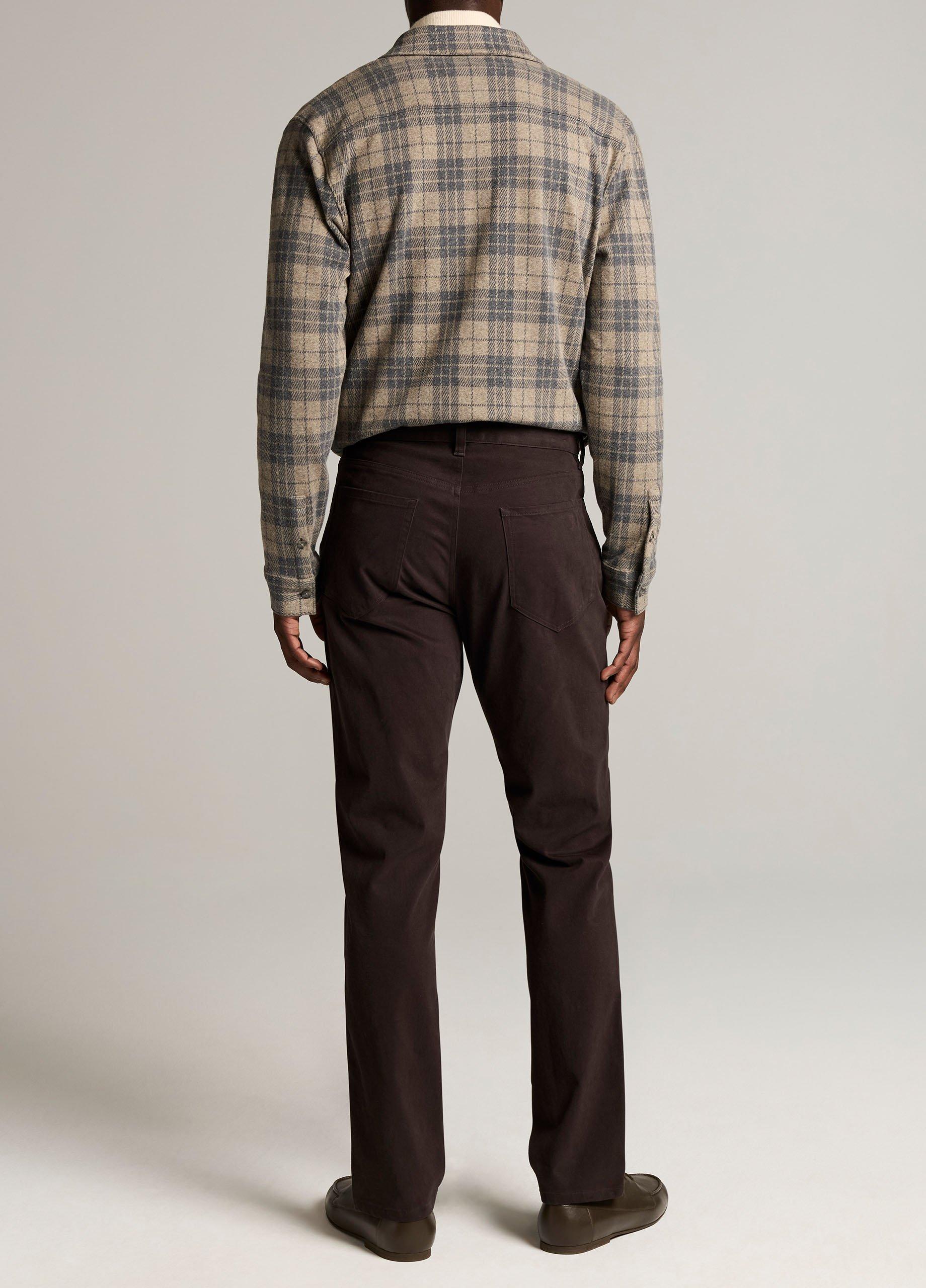 Dylan Slim 5-Pocket Peached Stretch-Cotton Pant image number 2