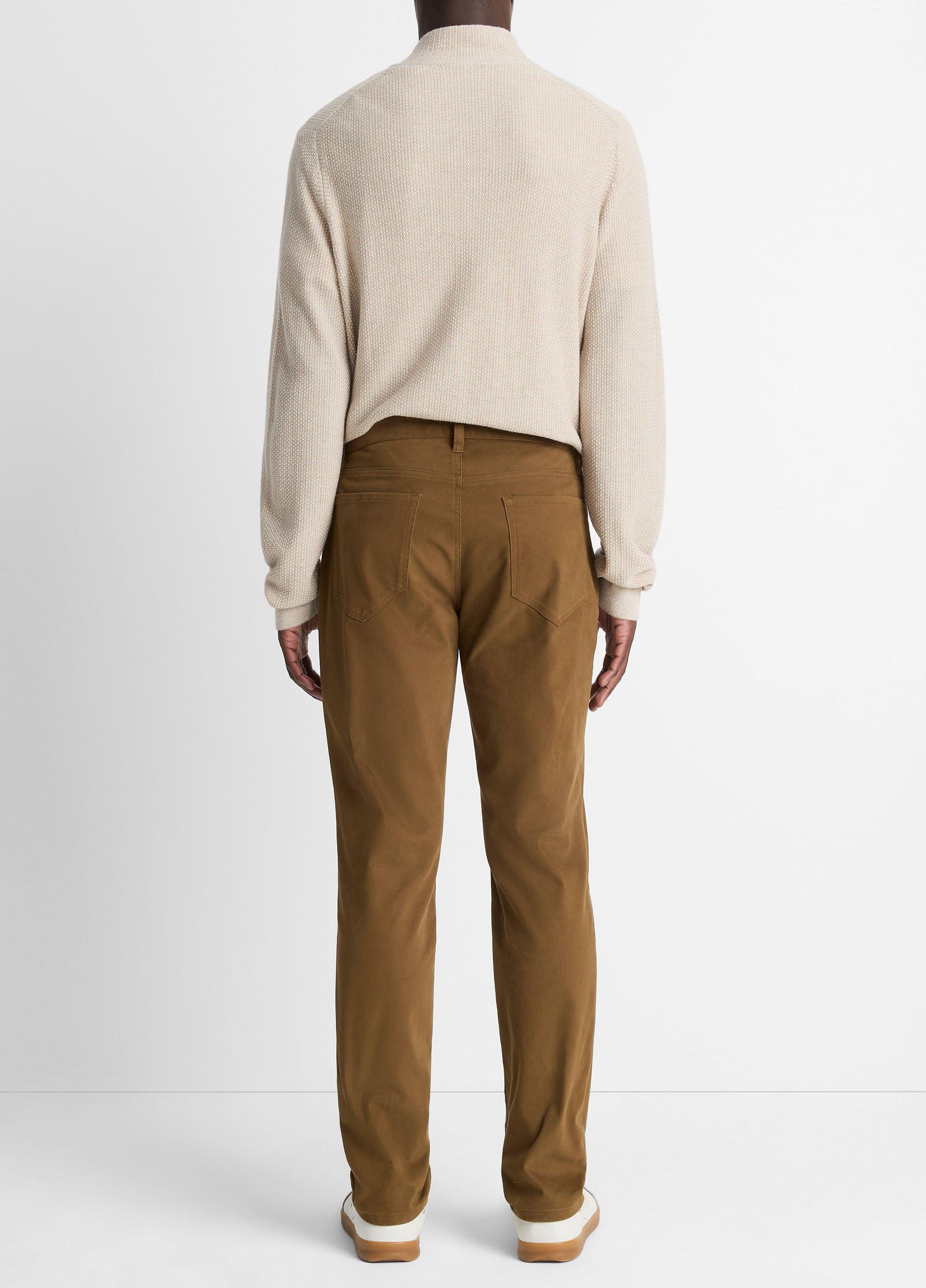 Dylan Slim 5-Pocket Peached Stretch-Cotton Pant image number 2