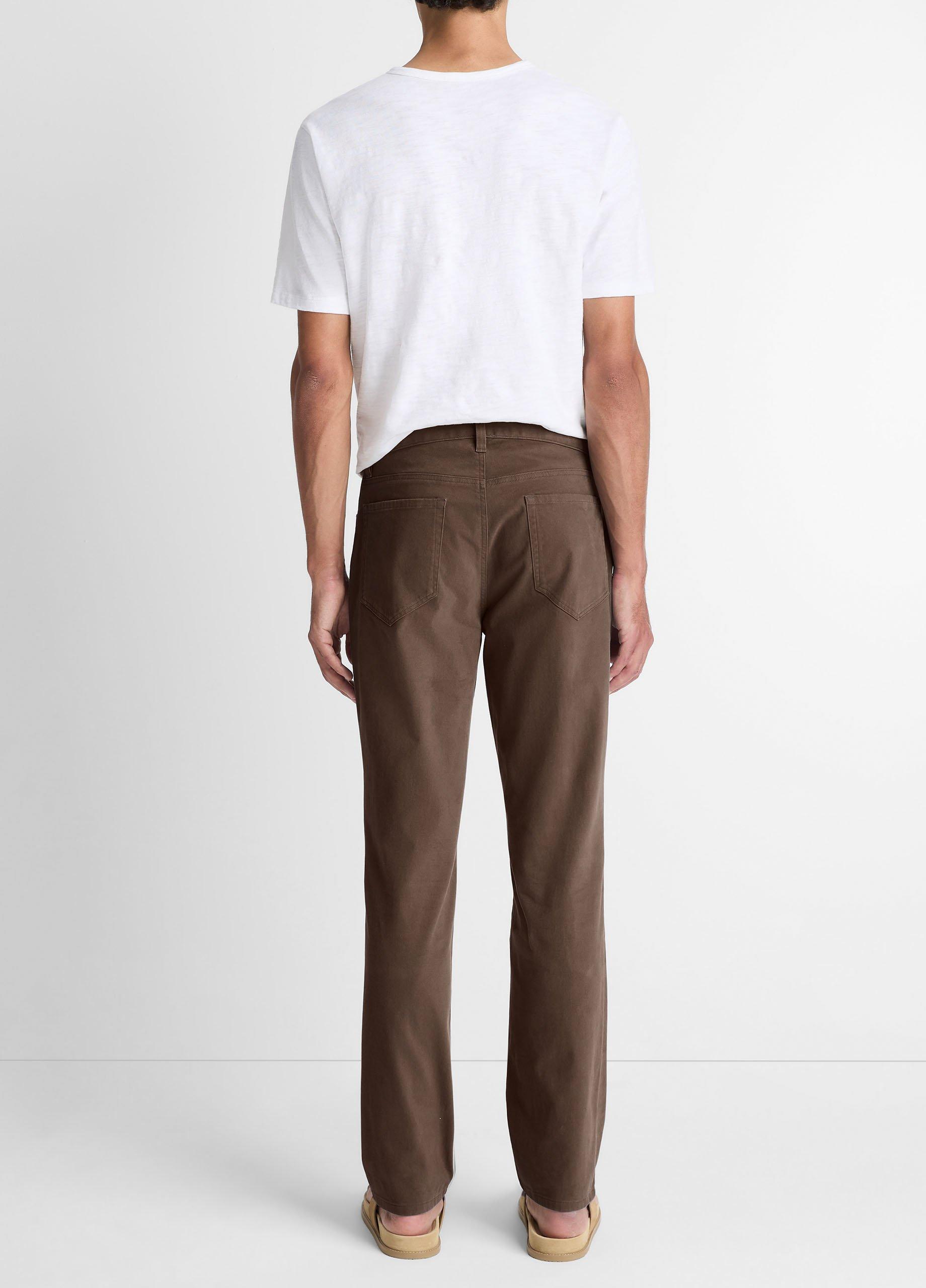 Dylan Slim 5-Pocket Peached Stretch-Cotton Pant image number 2