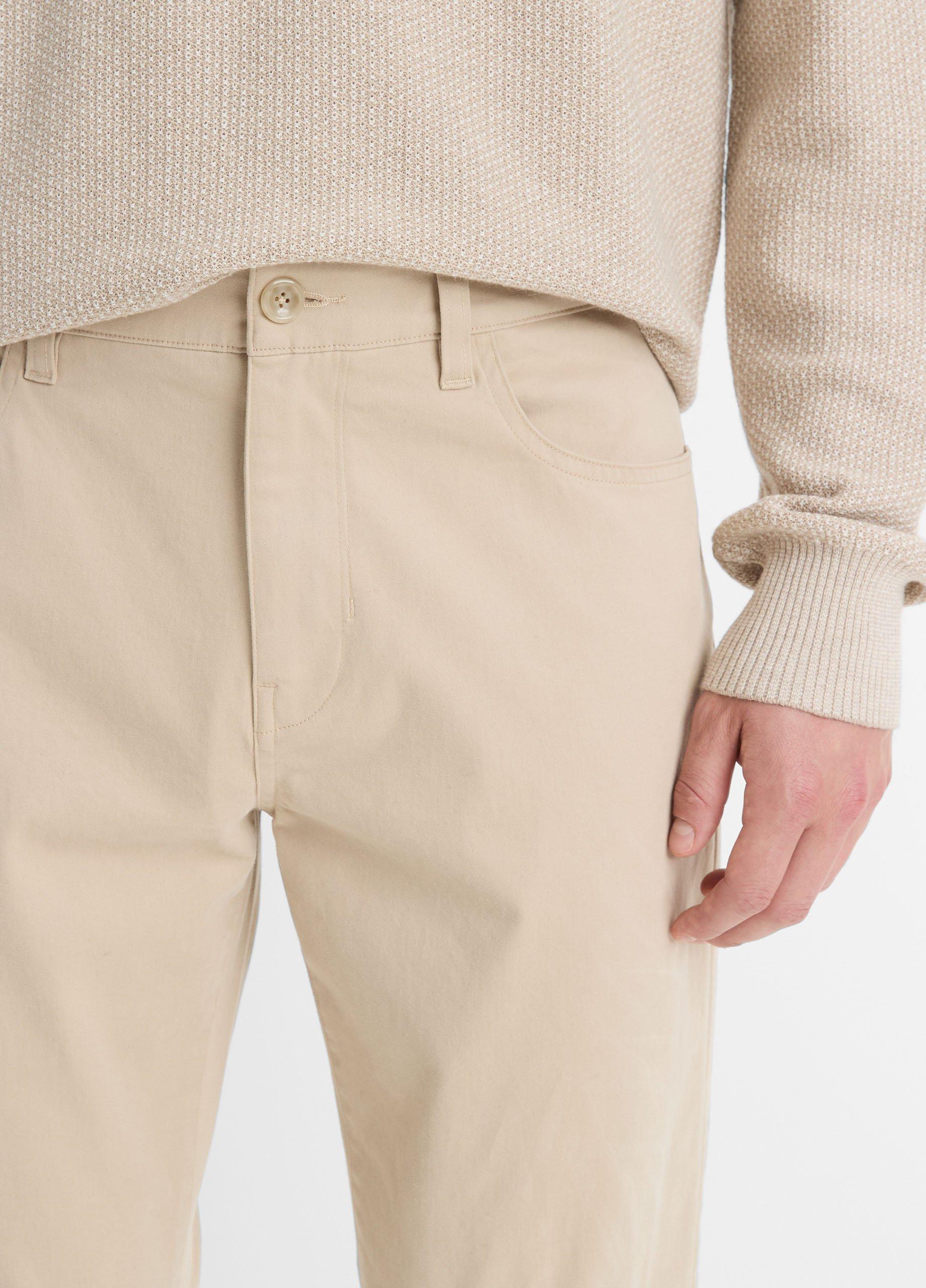 Dylan Slim 5-Pocket Peached Stretch-Cotton Pant image number 1