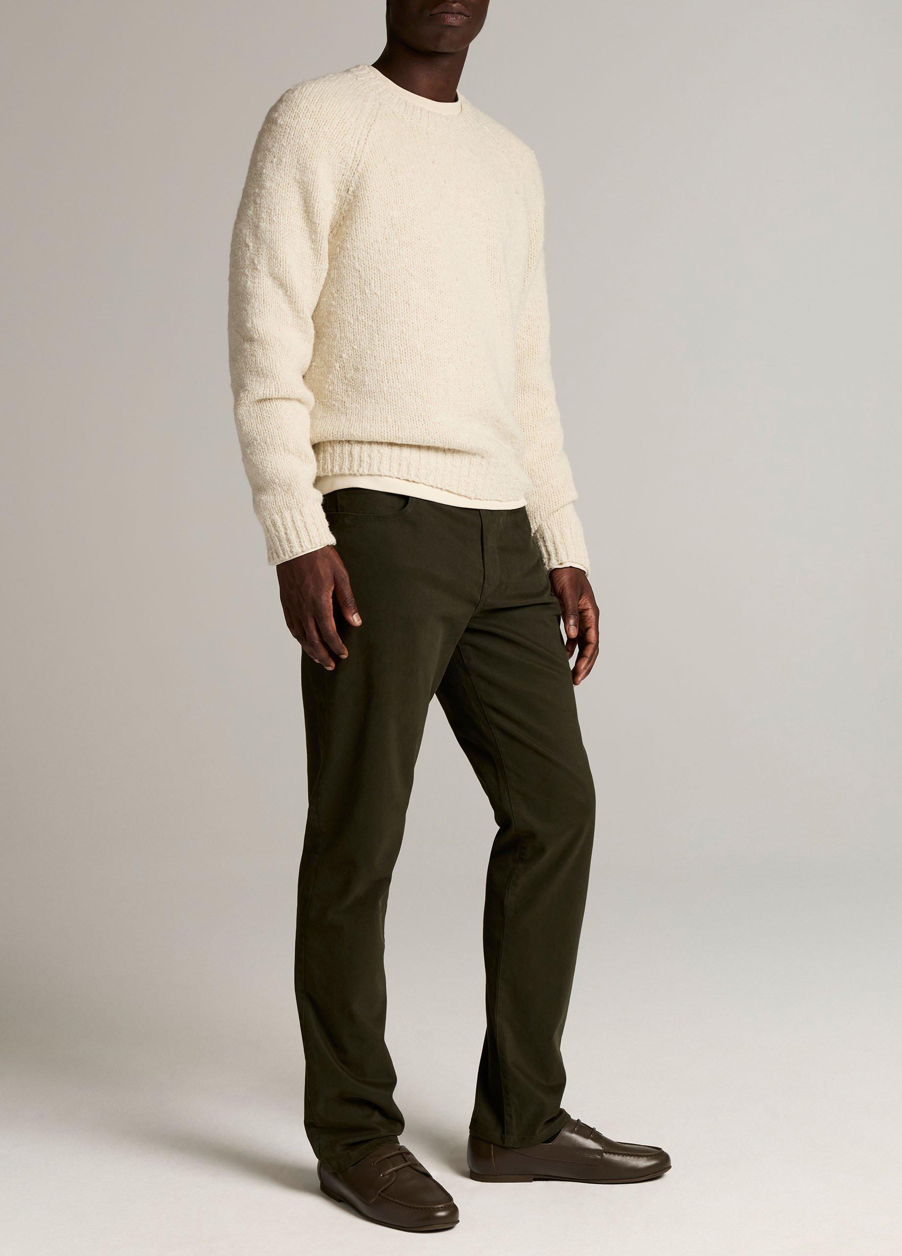 Dylan Slim 5-Pocket Peached Stretch-Cotton Pant image number 1