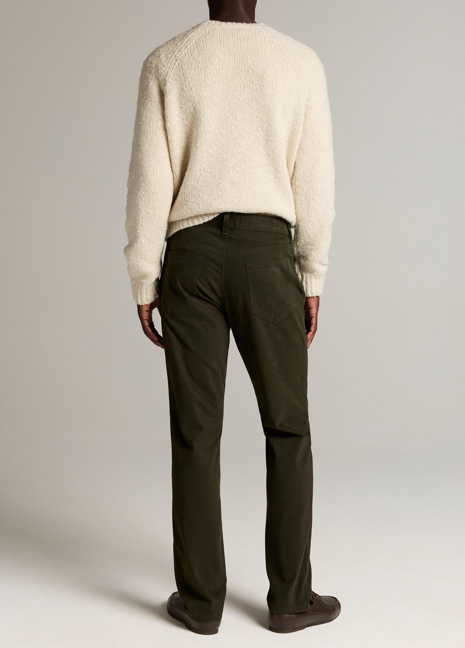 Dylan Slim 5-Pocket Peached Stretch-Cotton Pant image number 2