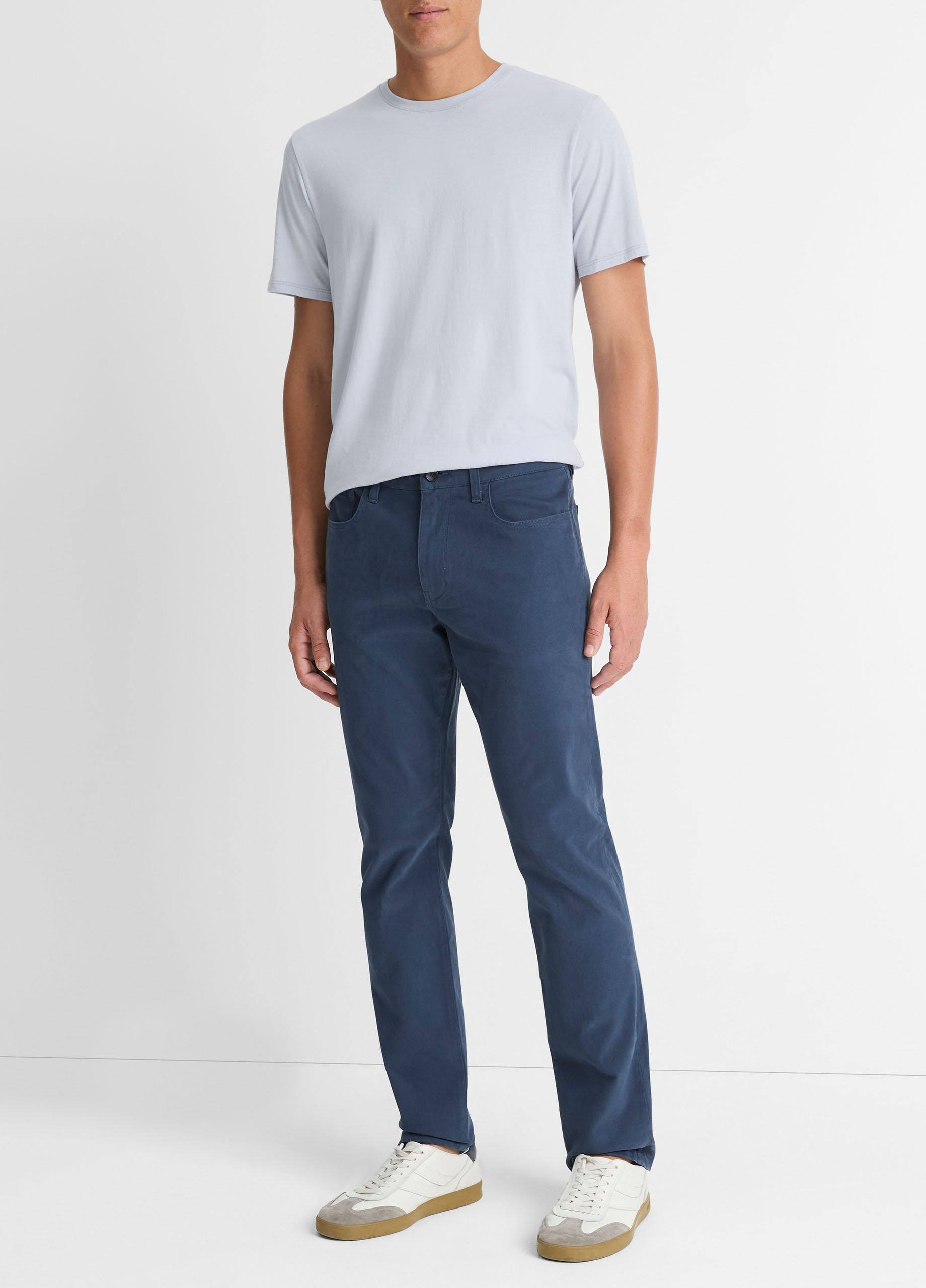 Dylan Slim 5-Pocket Peached Stretch-Cotton Pant image number 2