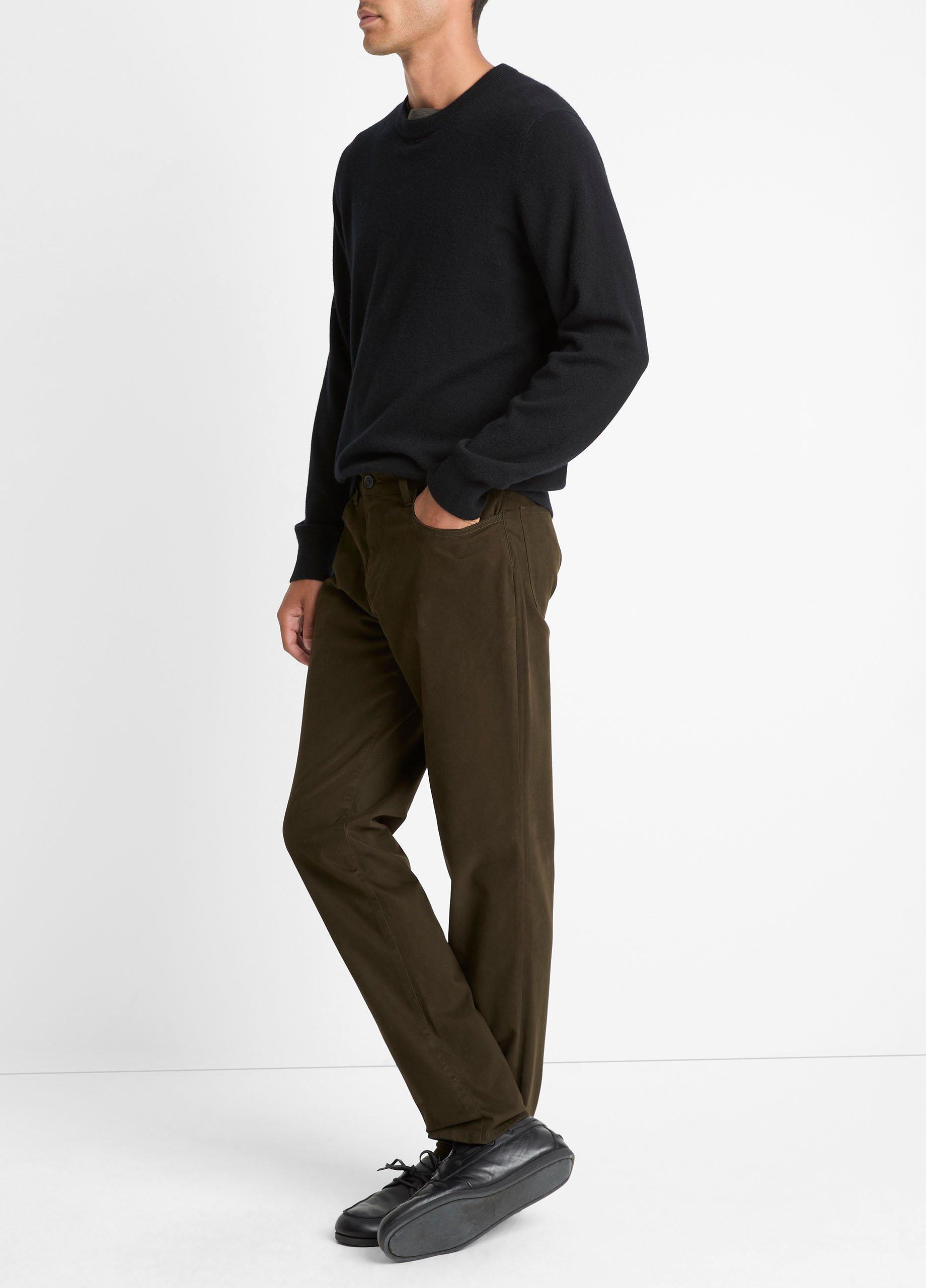 Dylan Slim 5-Pocket Peached Stretch-Cotton Pant image number 1