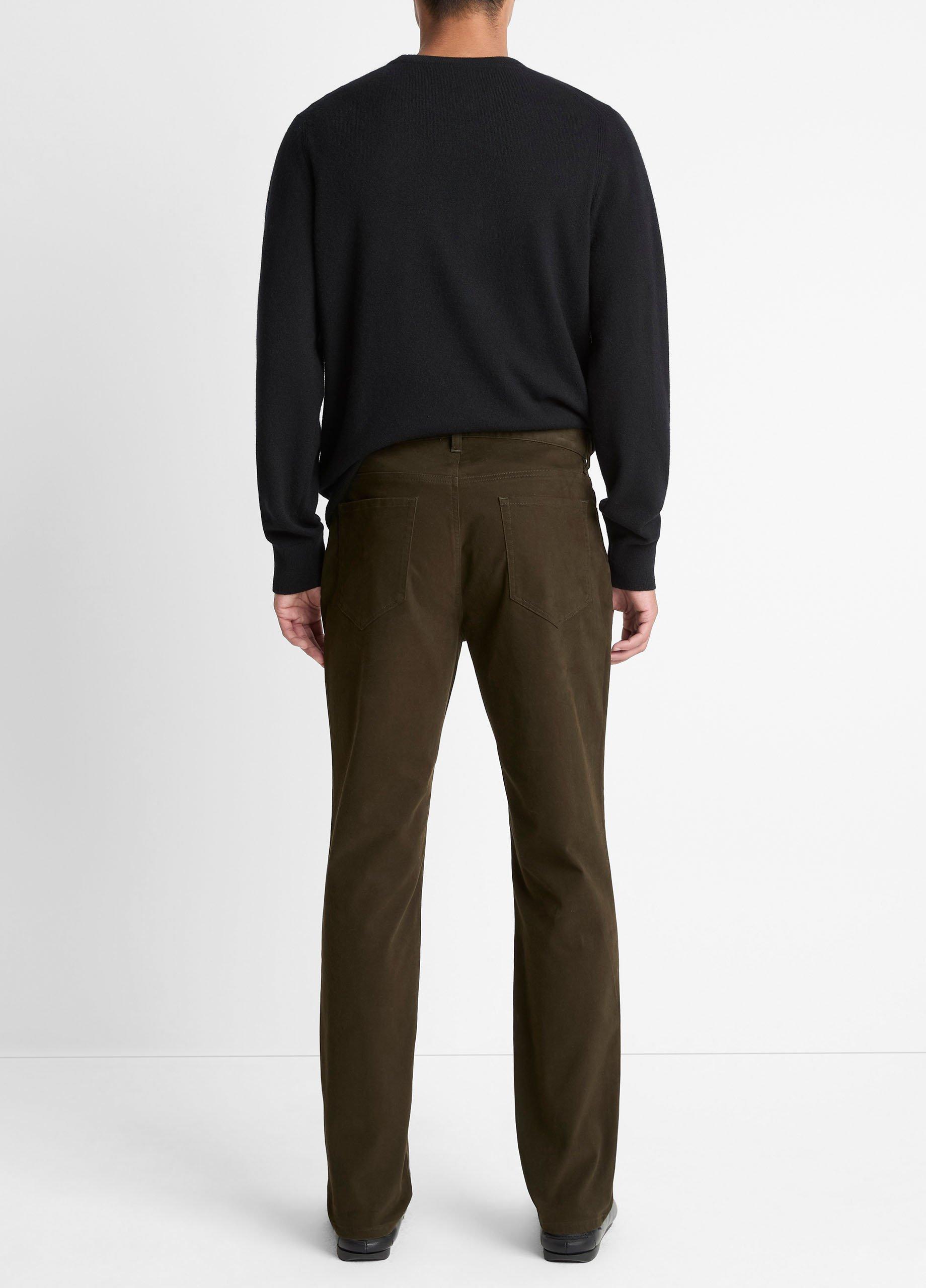 Dylan Slim 5-Pocket Peached Stretch-Cotton Pant image number 2
