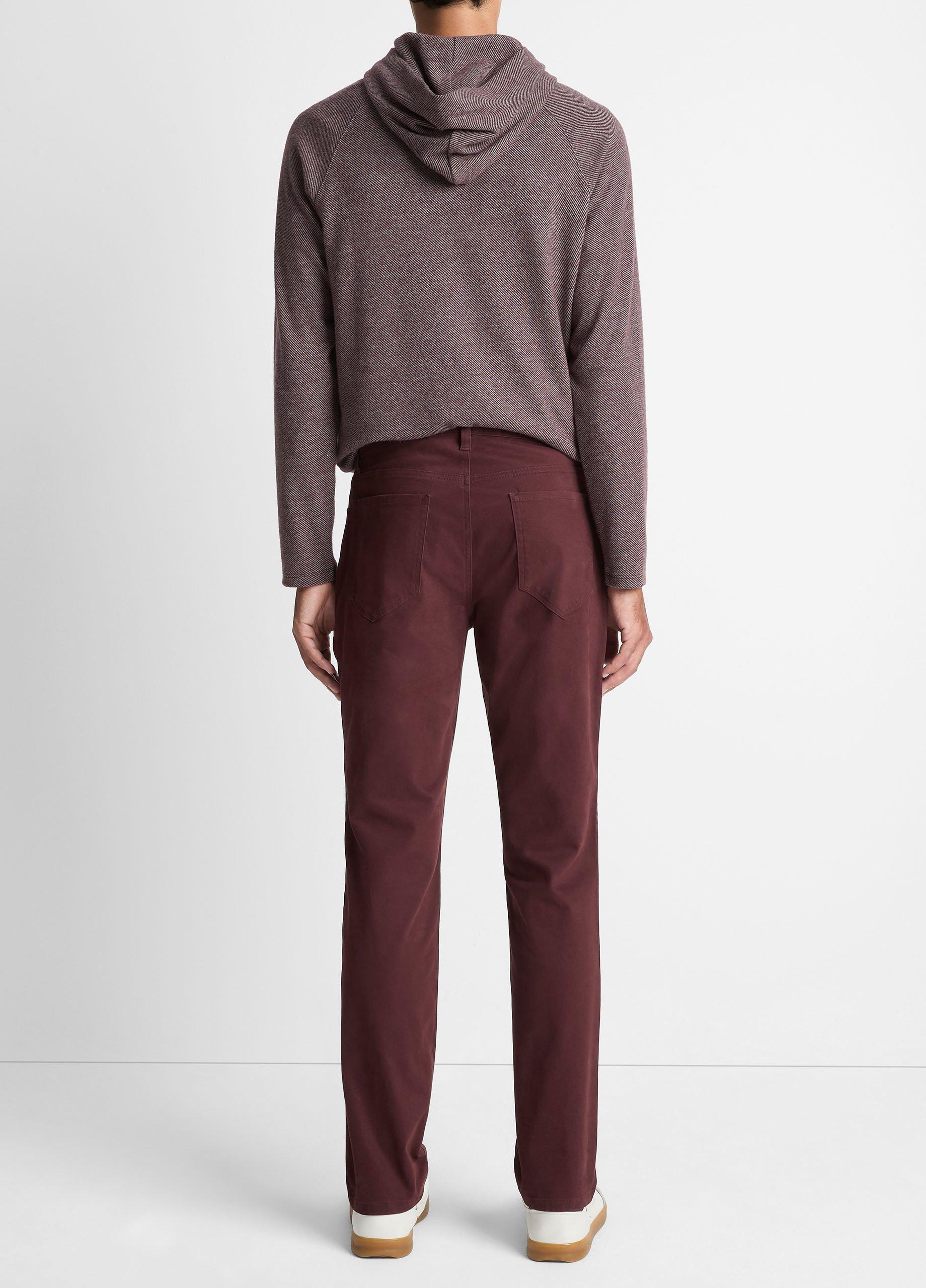 Dylan Slim 5-Pocket Peached Stretch-Cotton Pant image number 2