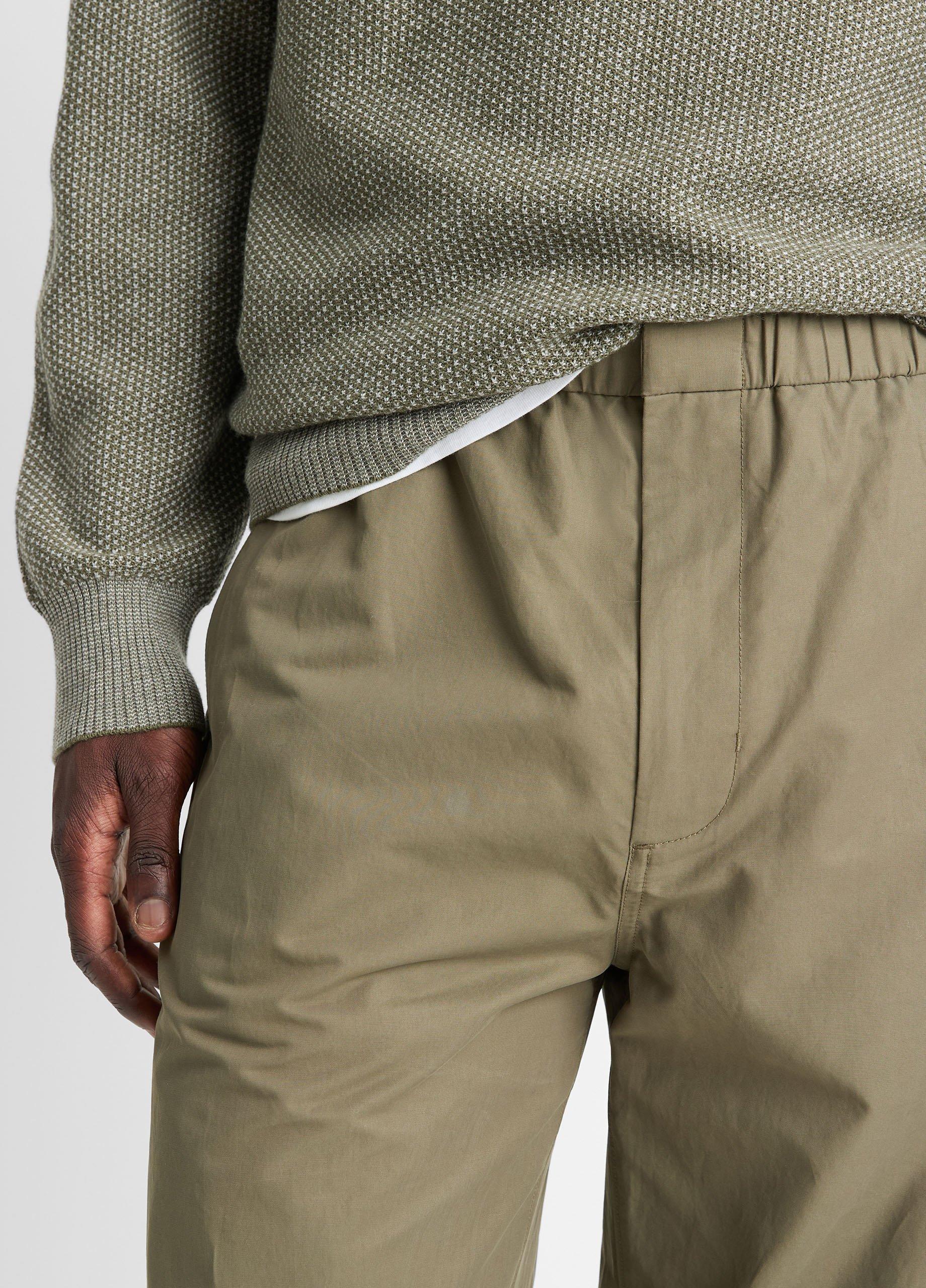 【BAON】Spilk parachute cotton pants Cotton-Blend-Parachute-Pant-