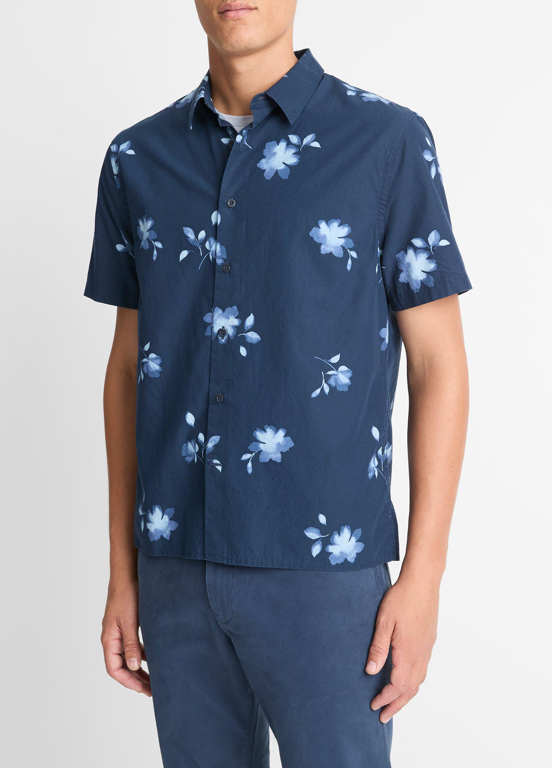 Cascading Floral Short-Sleeve Shirt image number 2