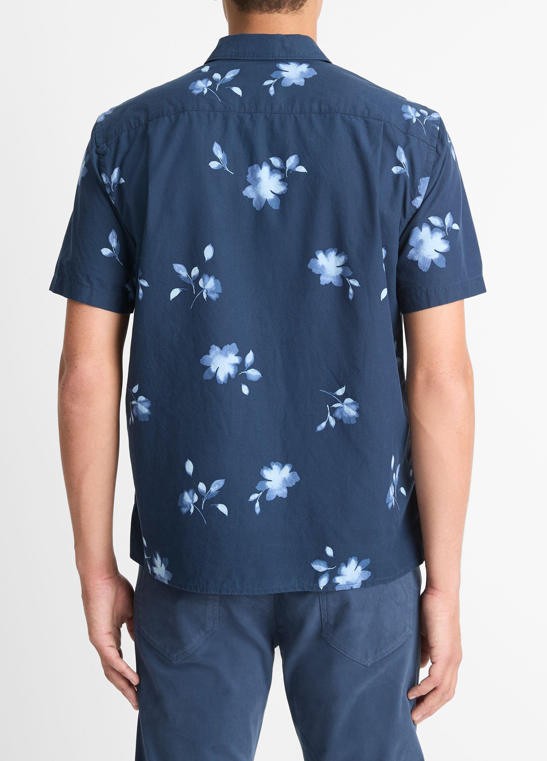 シャツ IONSEOUL Mini Flower Denim Short Sleeve Shirt JE1181 Floral embroidered denim shirt in blue - Marni | Mytheresa