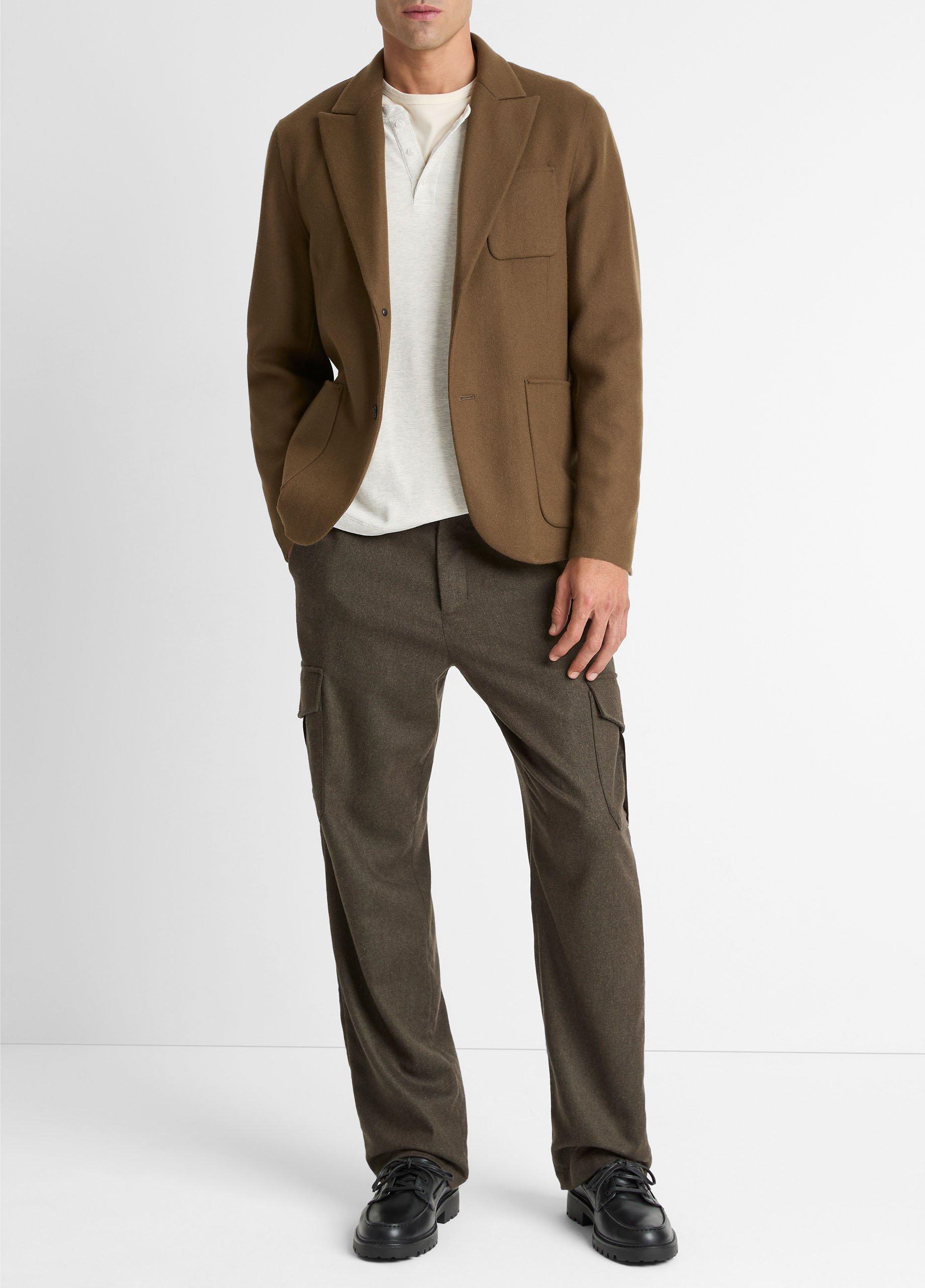 Italian Splittable Wool-Blend Blazer image number 3