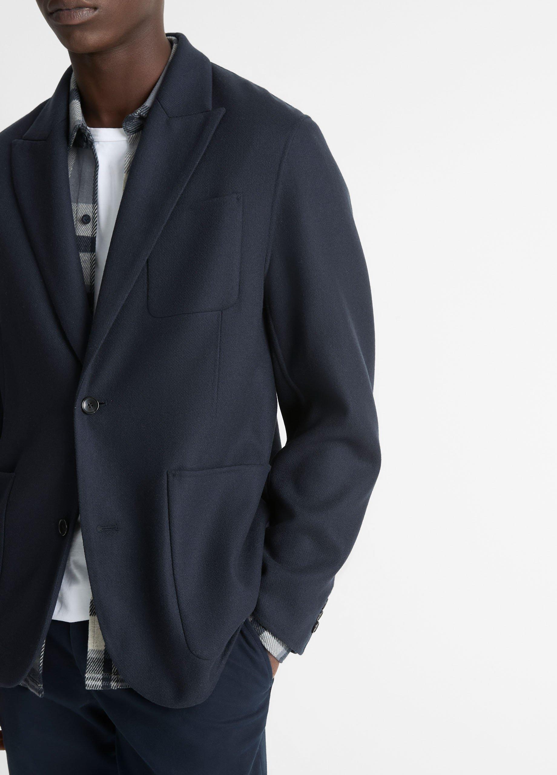 【LOW CLASSIC】 OVER FIT WOOL BLAZER /追跡付 Italian Splittable Wool-Blend Blazer in Blazers | Vince