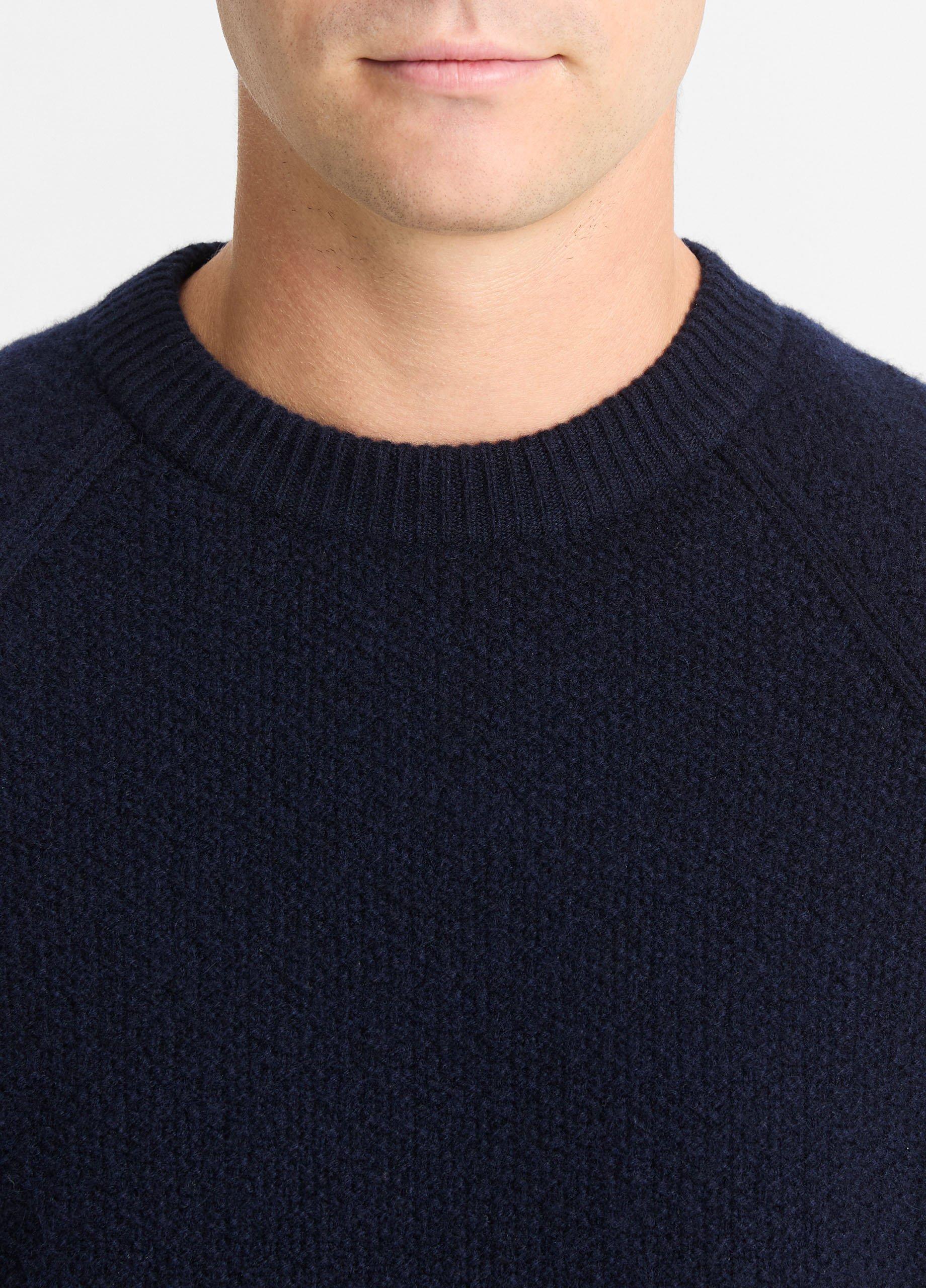 Micro-Boucl&eacute; Wool-Cashmere Sweater image number 1